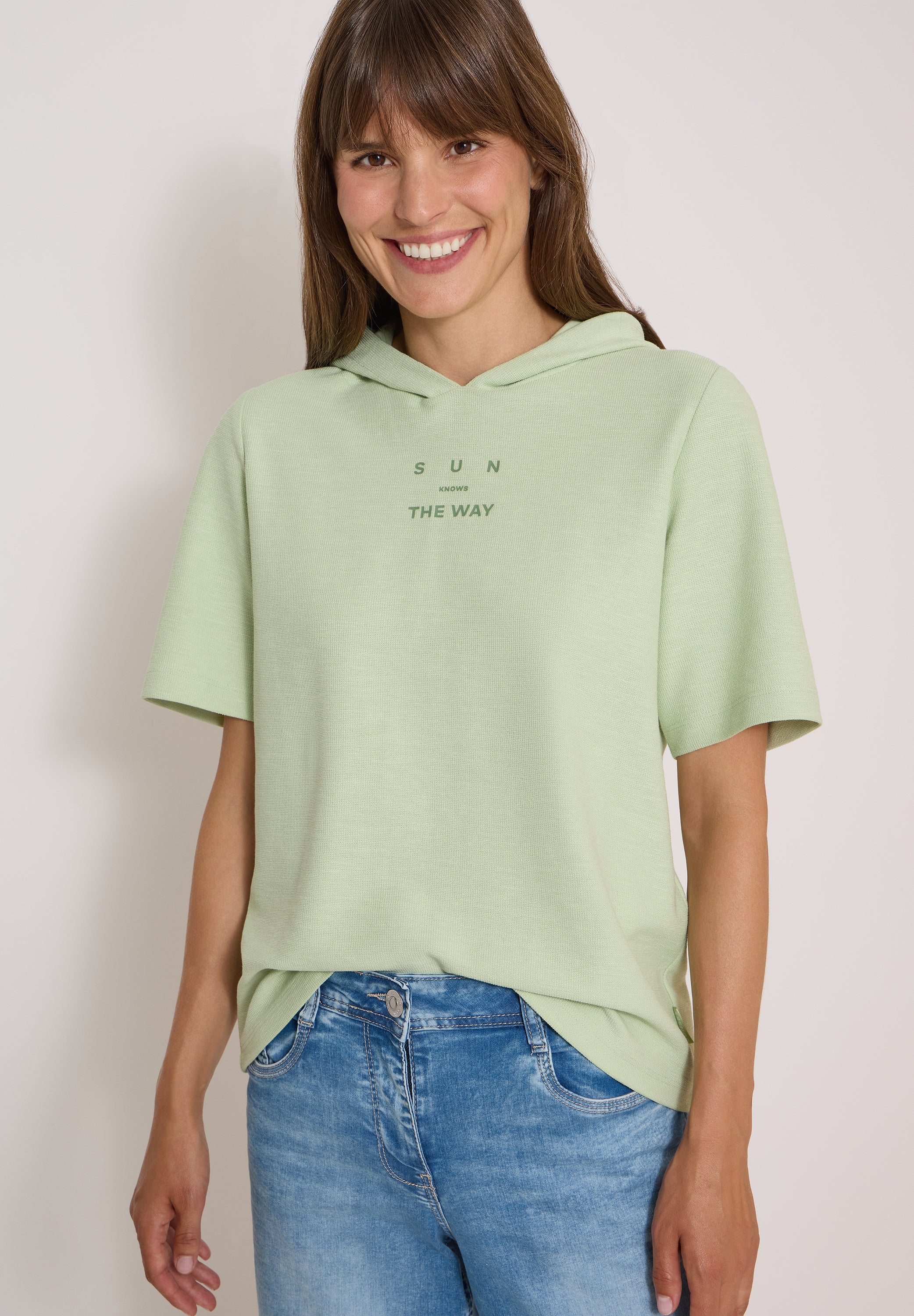 Cecil Damen T-Shirts Raw Match