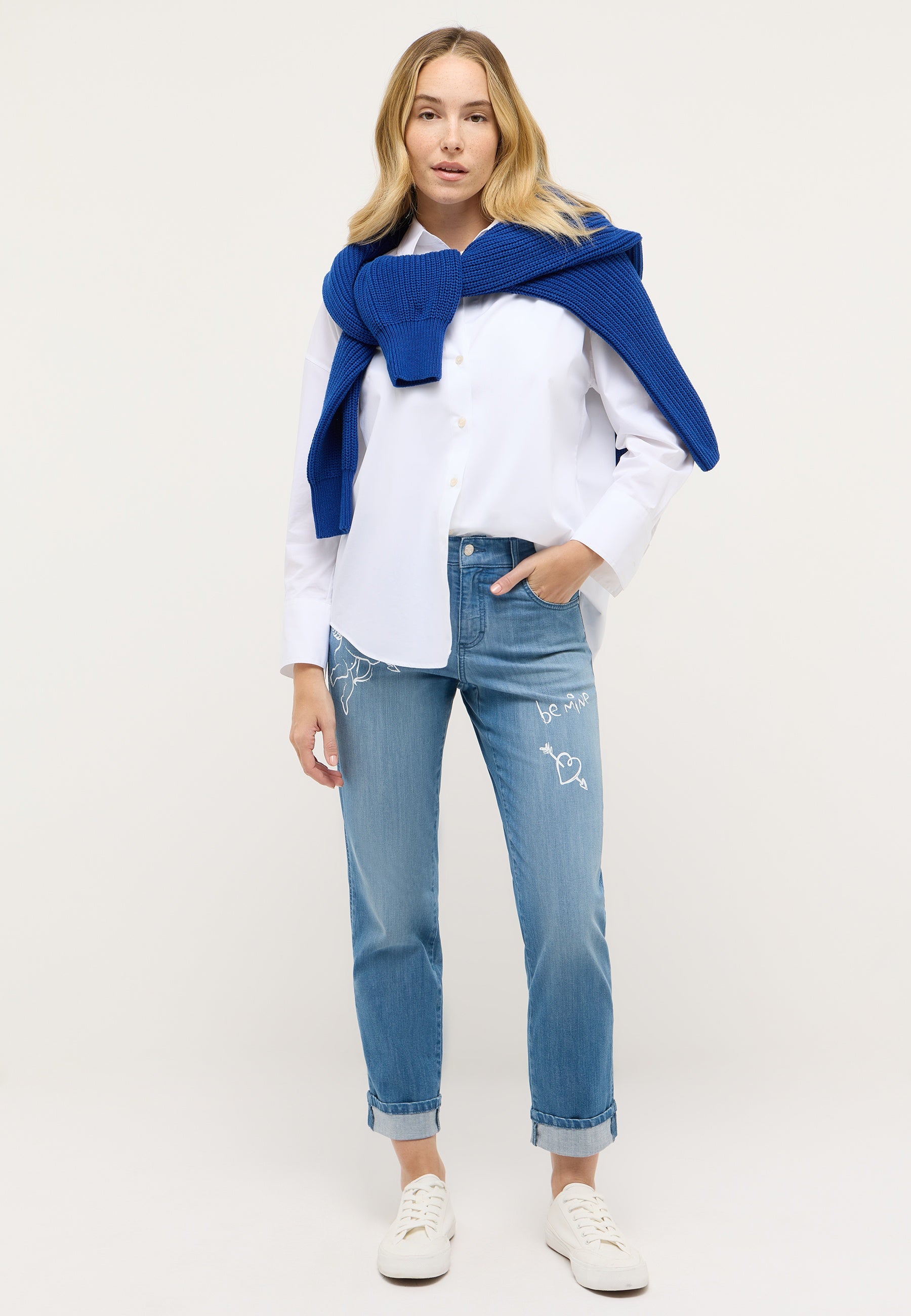 Angels Damen Jeans  Light Blue