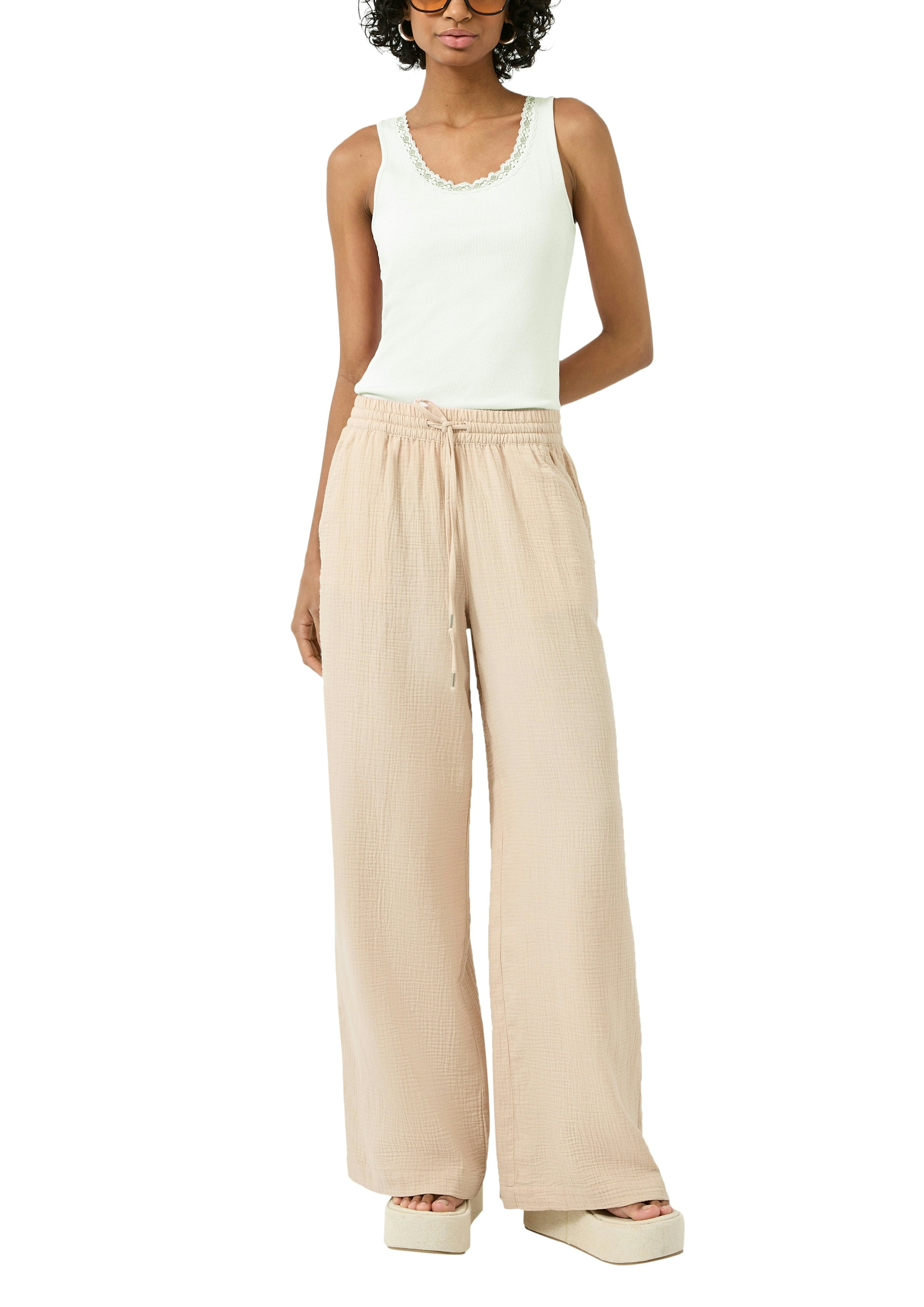 QS by S.Oliver Damen Tops White