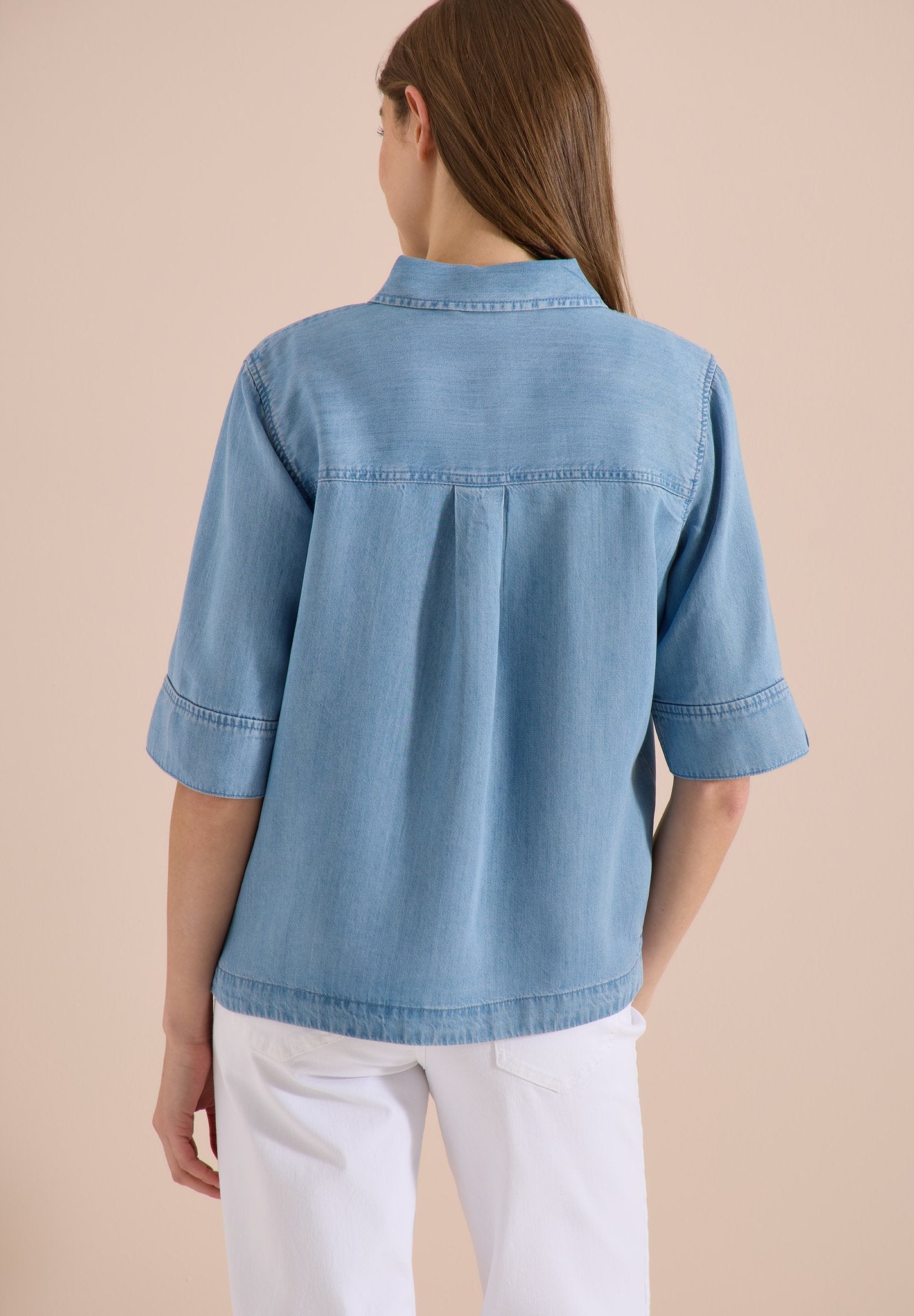 Cecil Damen Blusen  Light Blu