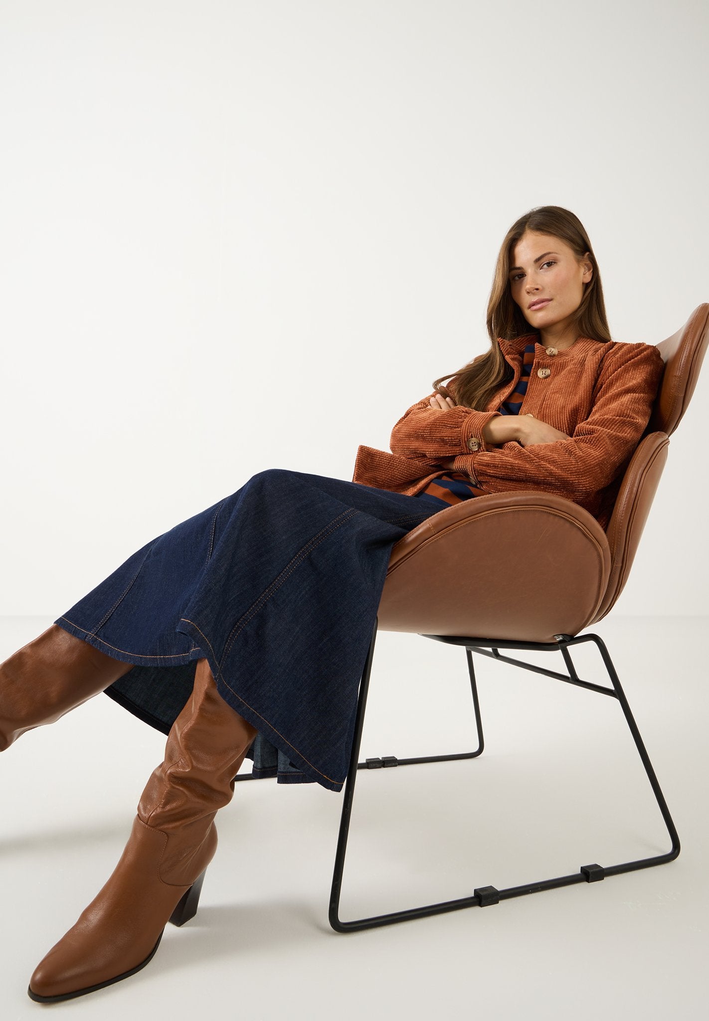 More & More Damen Jacken  Cinnamon