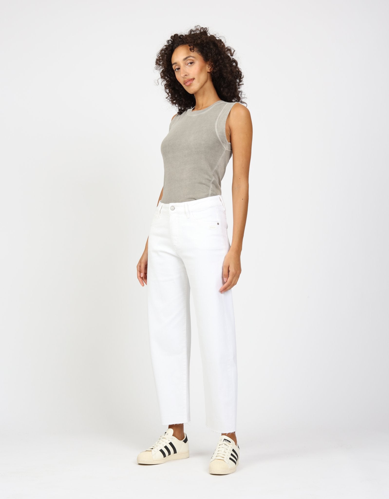 Gang Damen Jeans  White