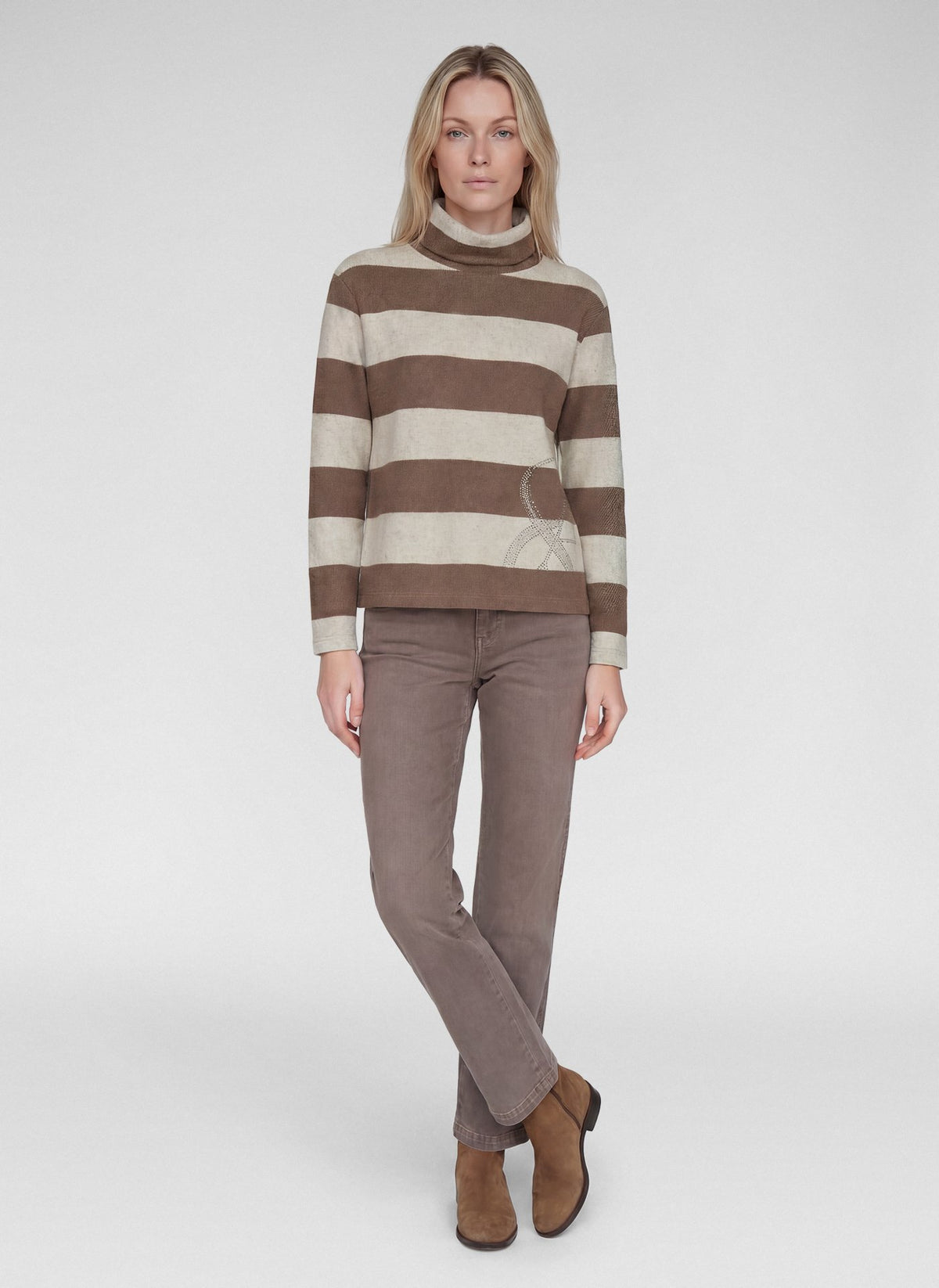 Rabe Damen T-Shirts Taupe