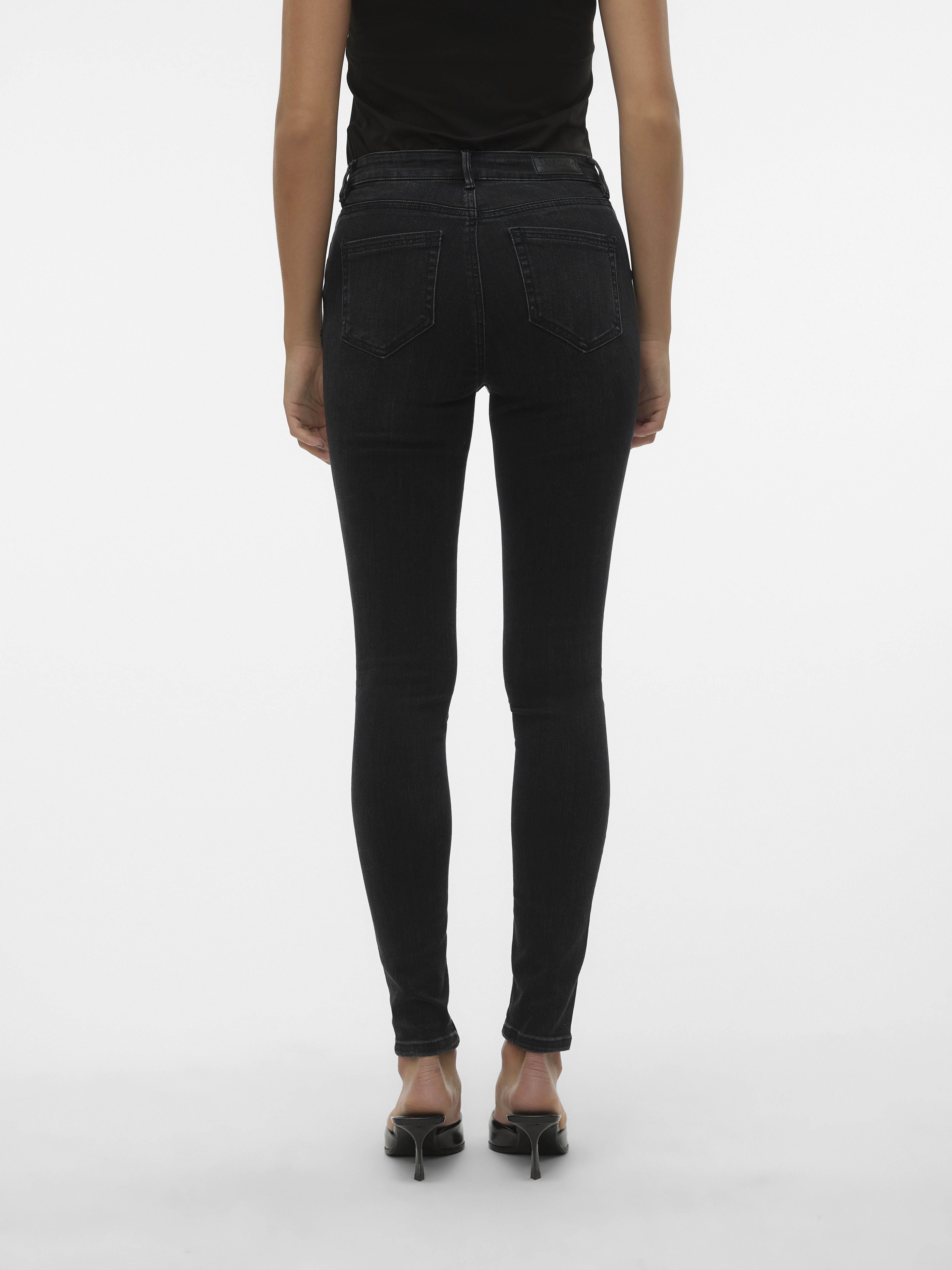 Vero Moda Damen Jeans Black Denim