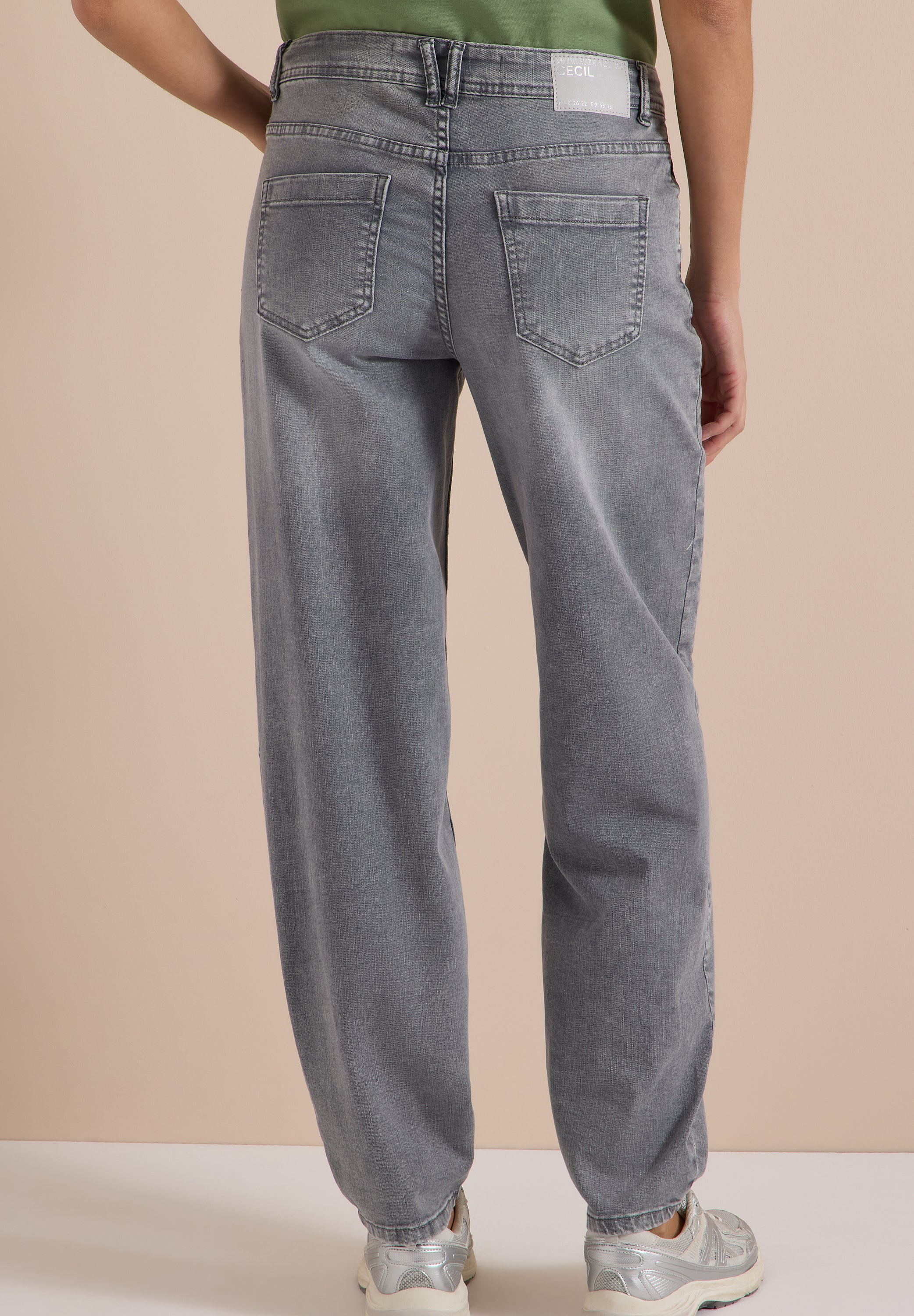 Cecil Damen Hosen  Light Gre