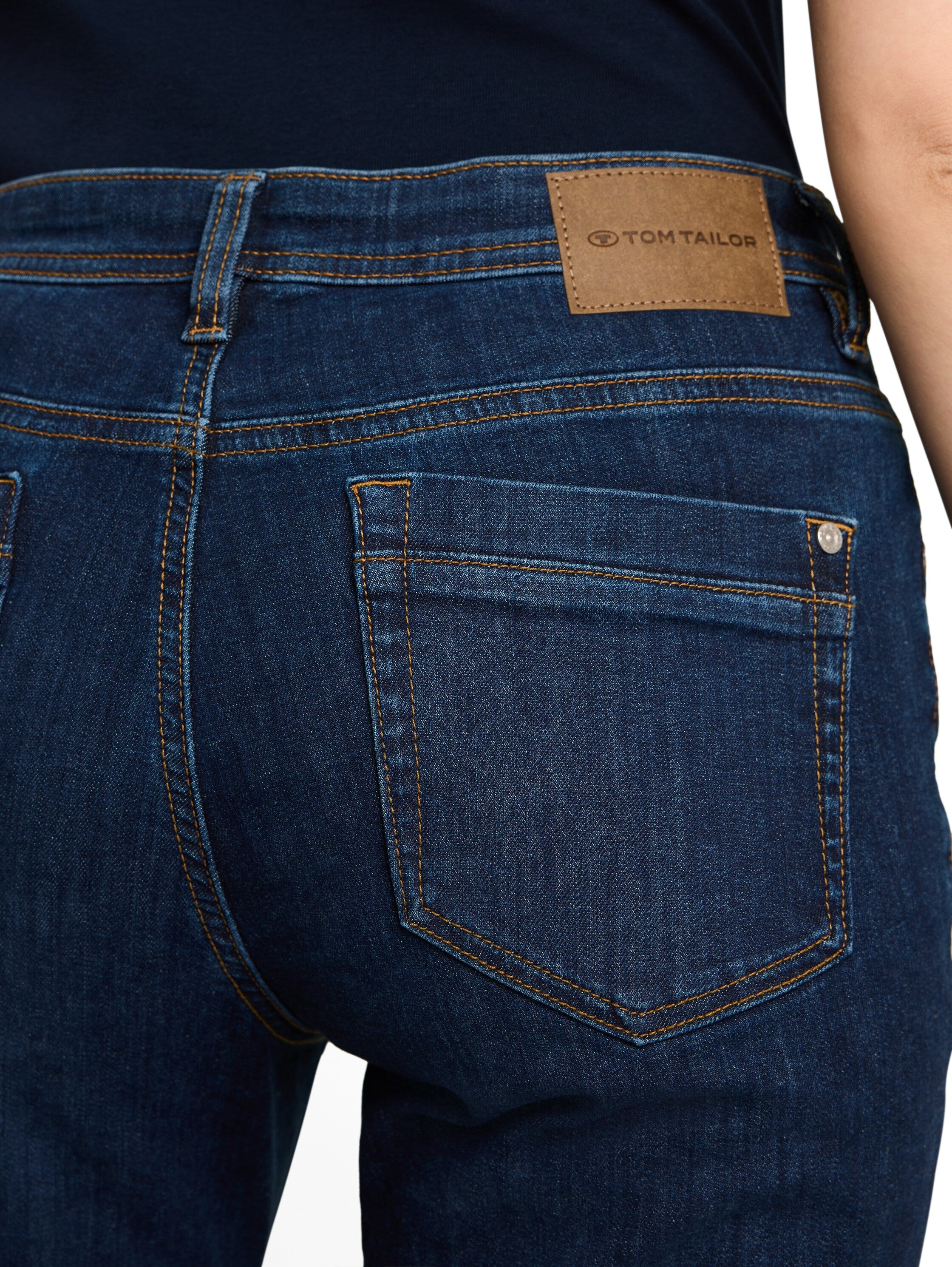 Tom Tailor Damen Jeans Clean Dark Ston