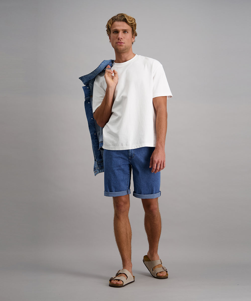 Pioneer Herren Shorts  Blue Stone