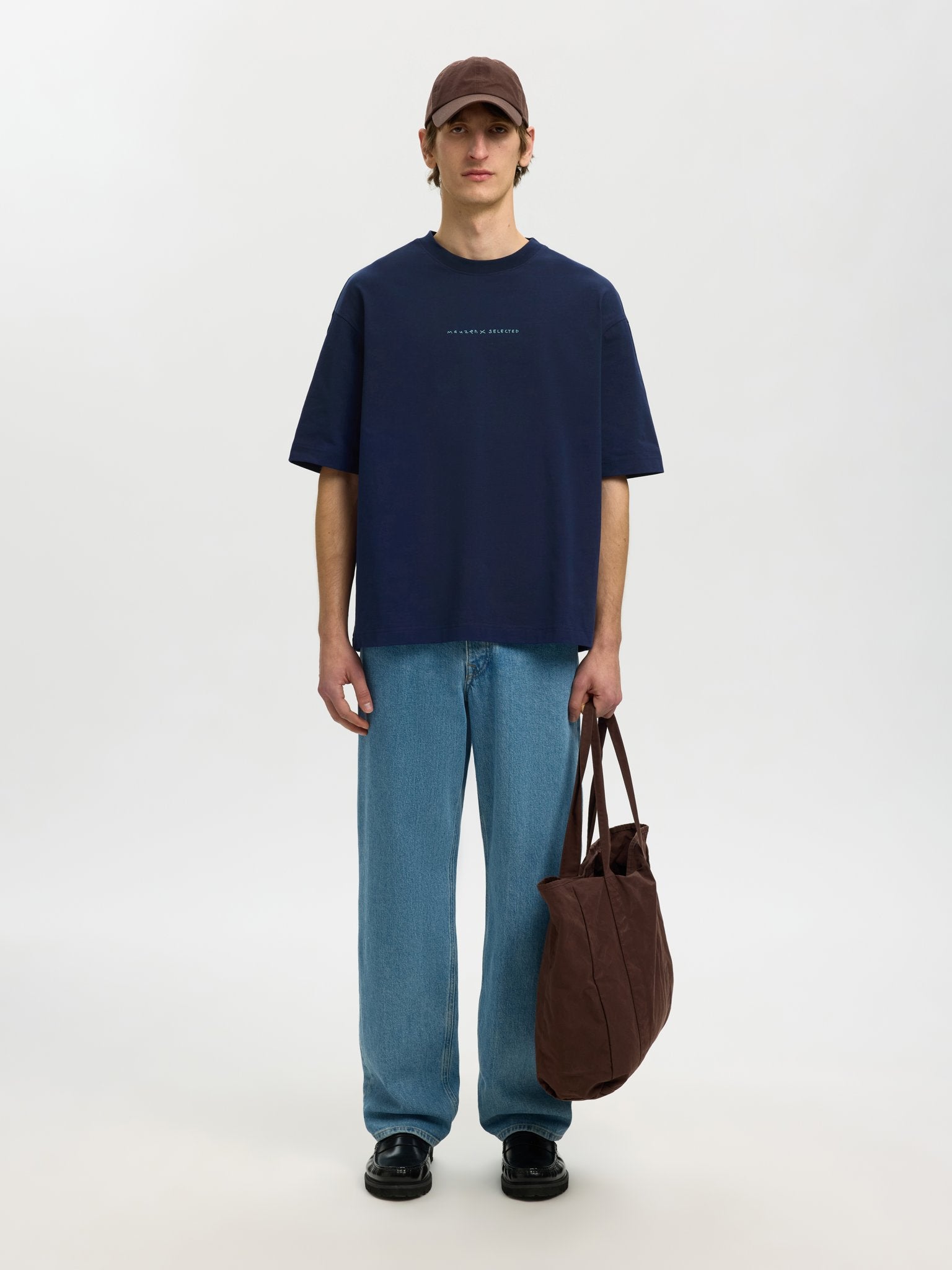 Selected homme Herren T-Shirts kurz  Ocean Ca