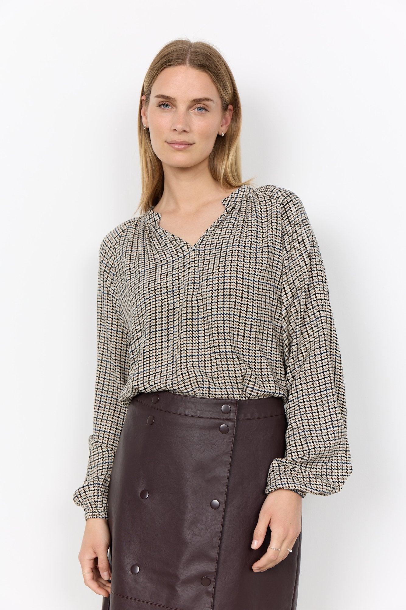 Soya Concept Damen Blusen kurz Tempest Combi
