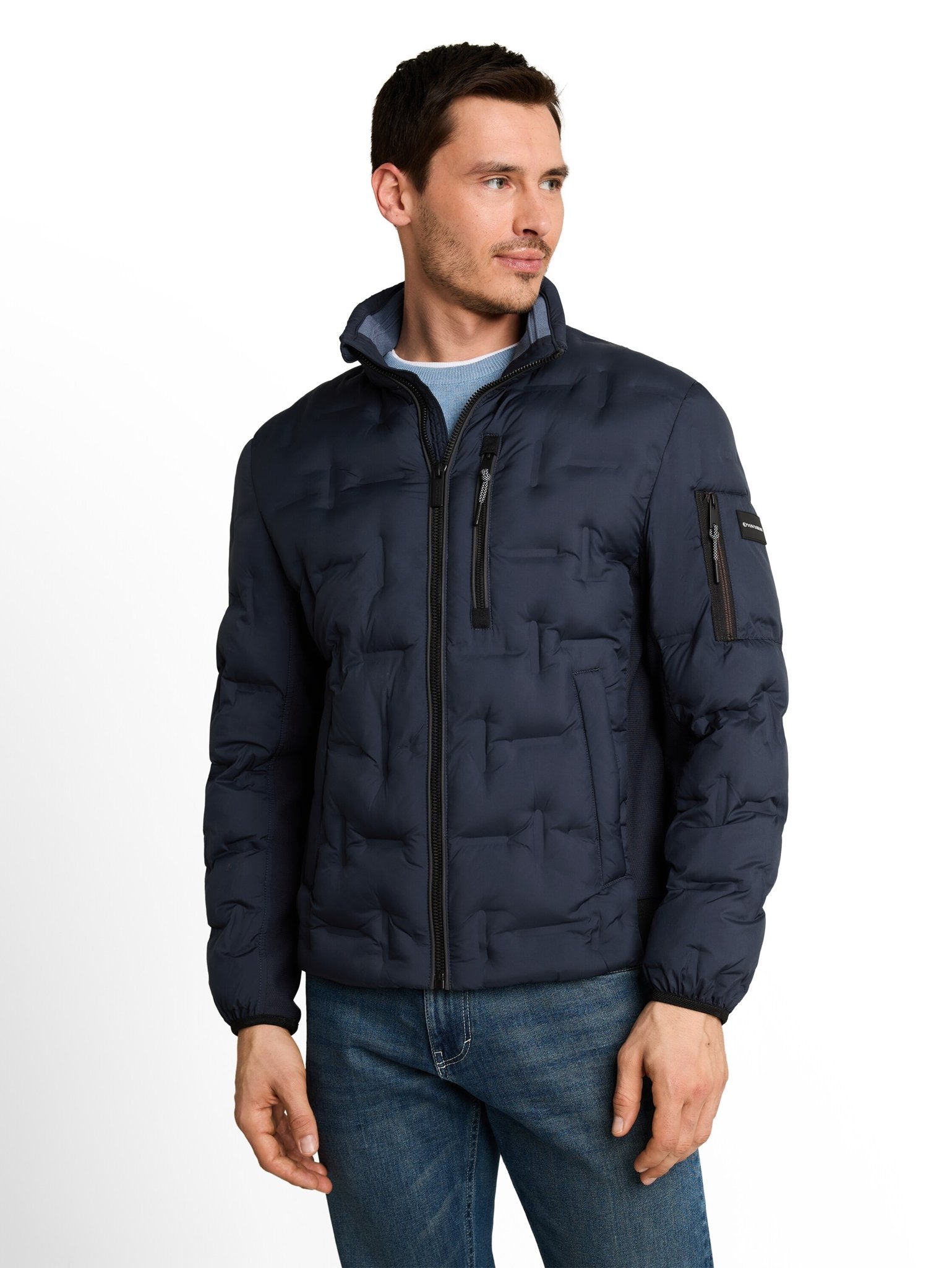 Tom Tailor Herren Jacken Sky Captain Blu