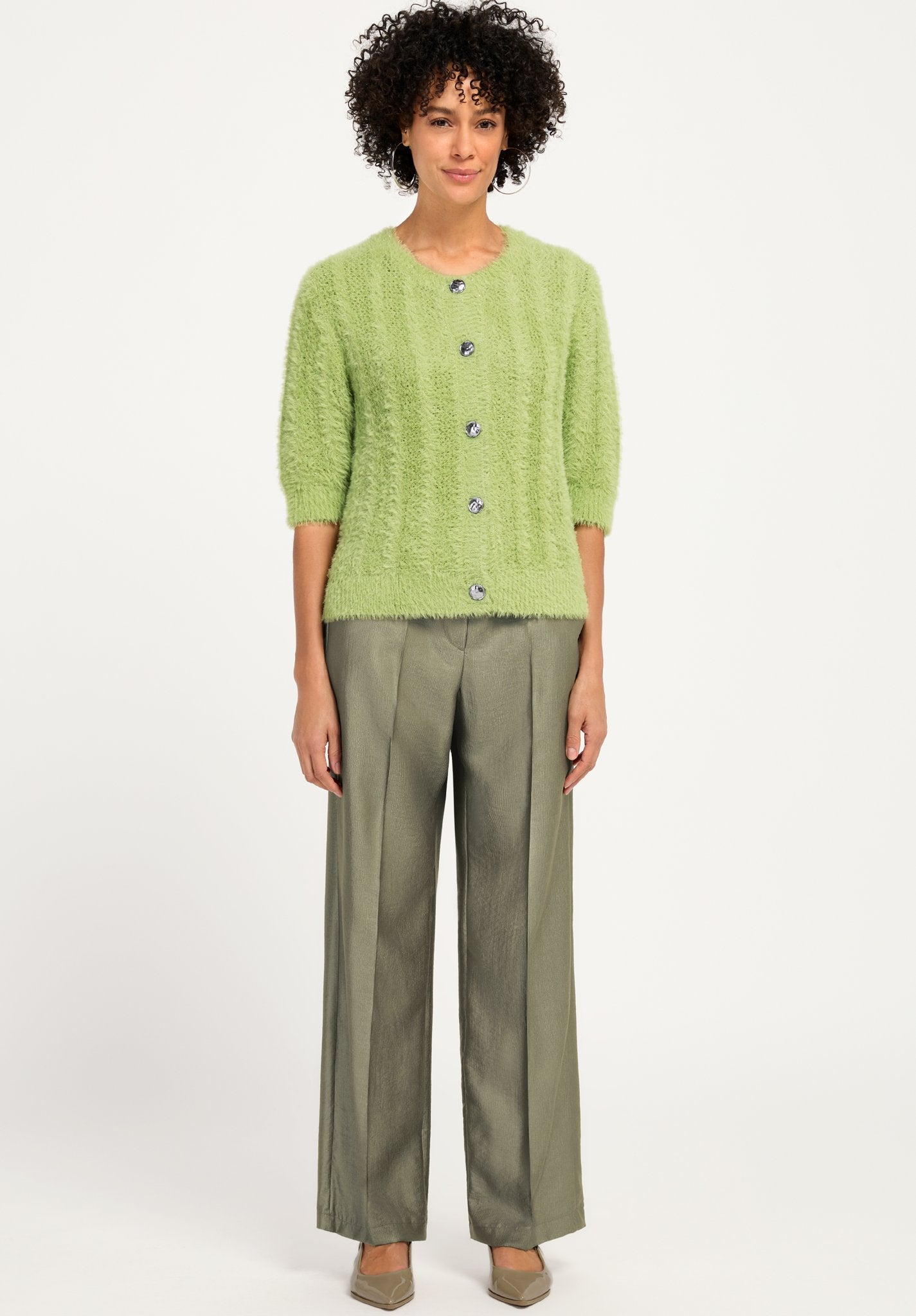 Bianca Damen Pullover Artichoke