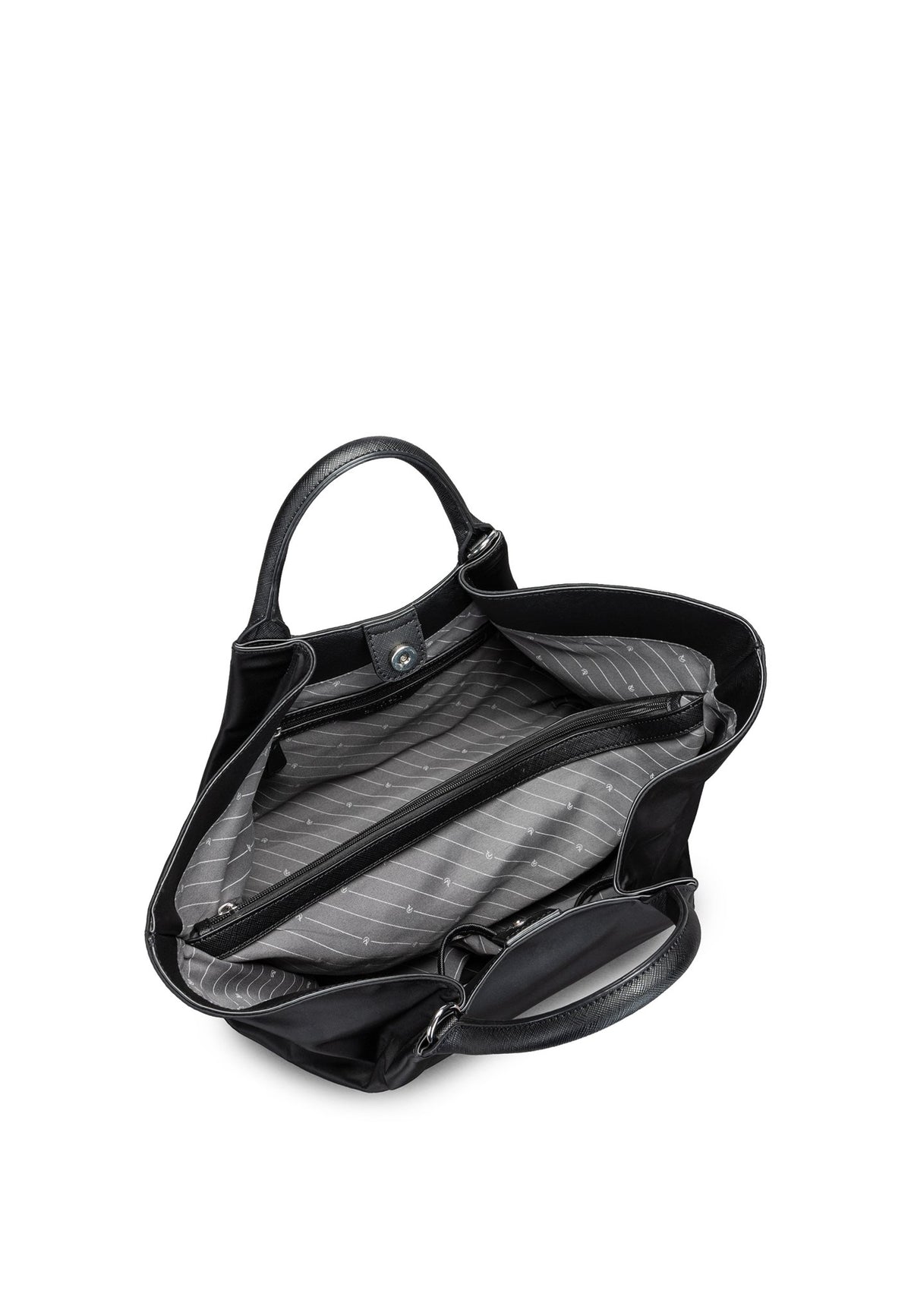 L.Credi Handtasche Schwarz