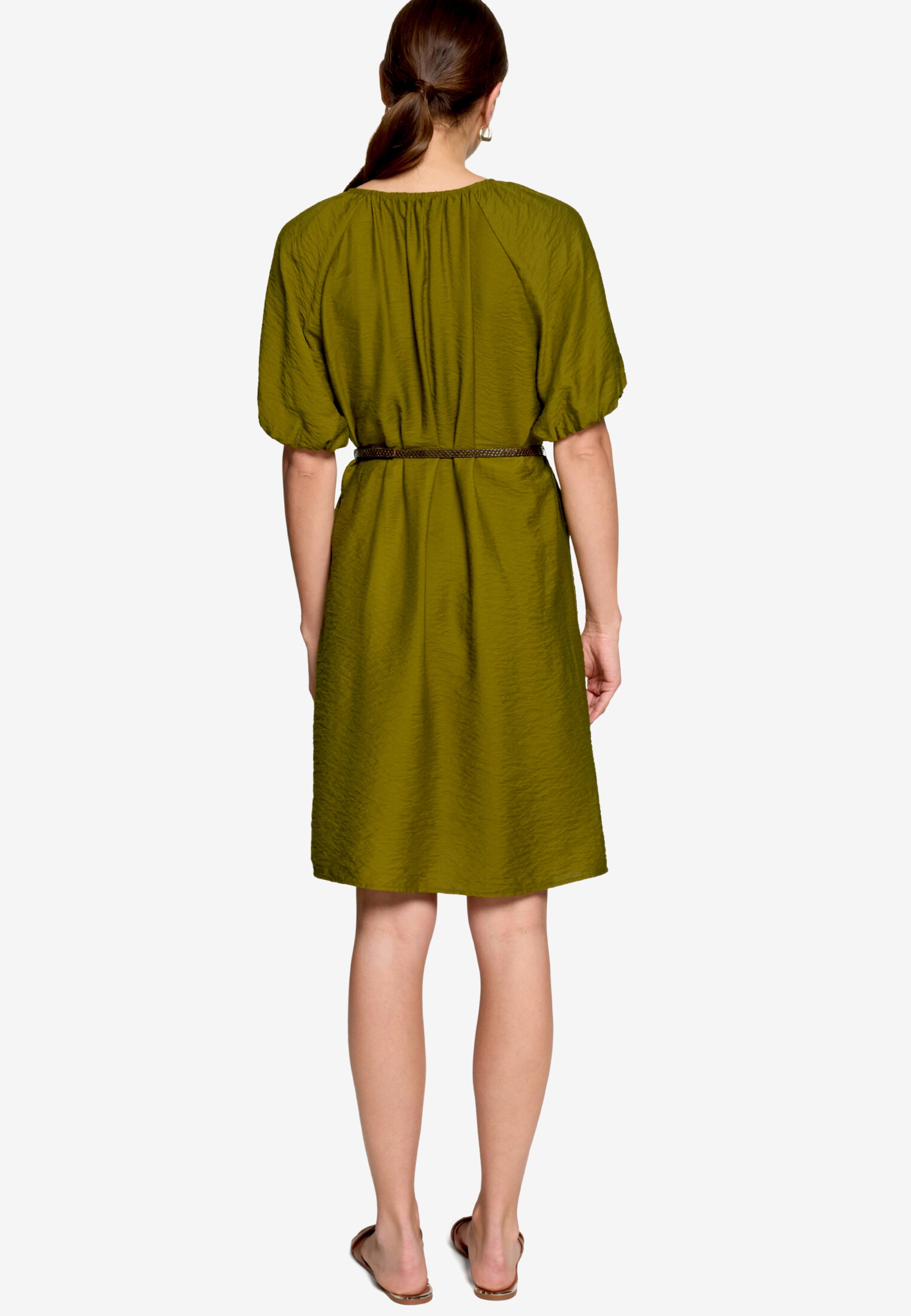 Zero Damen Kleider Fir Green