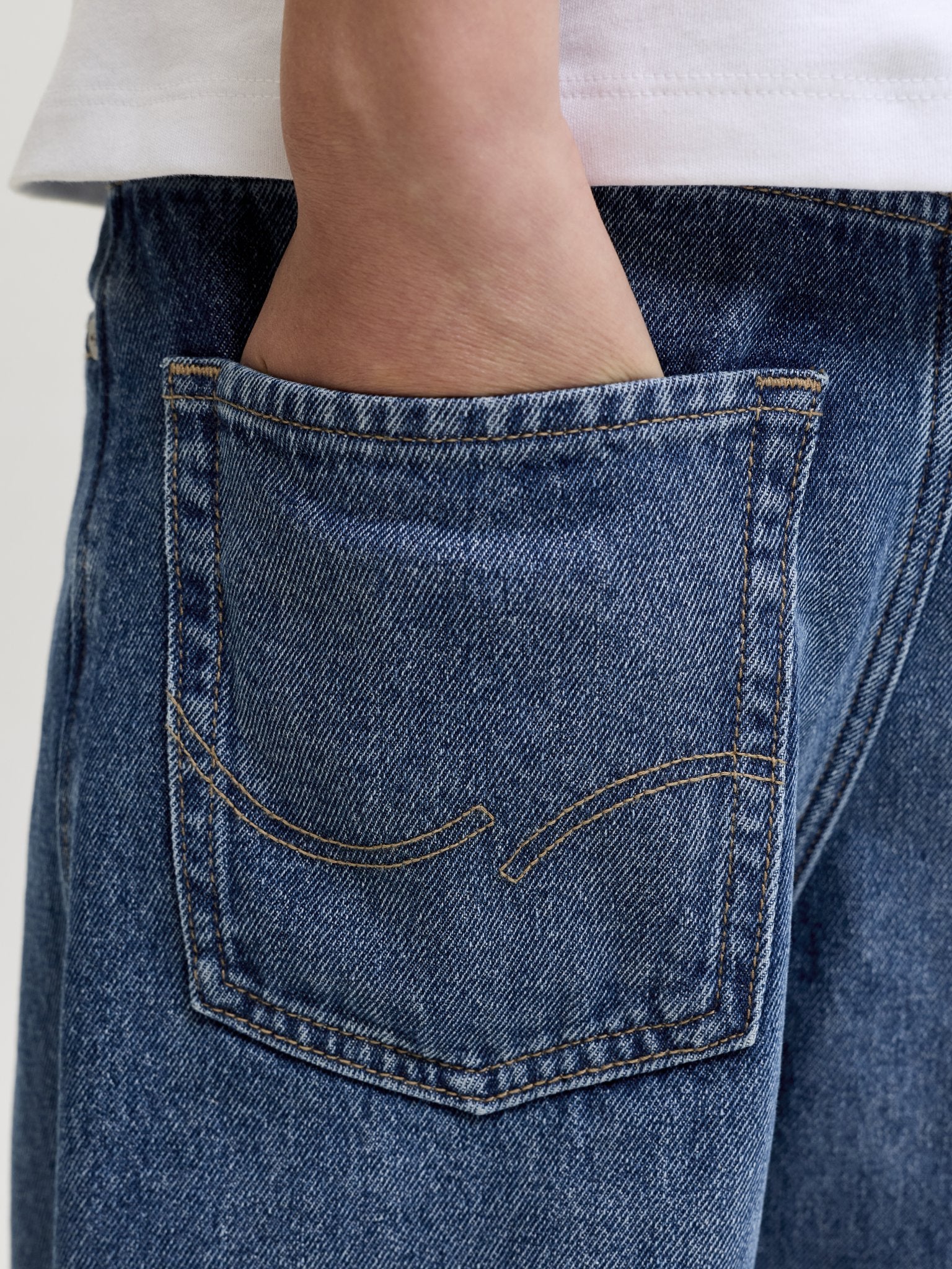 Jack & Jones Jungen Hosen & Shorts Blue Denim