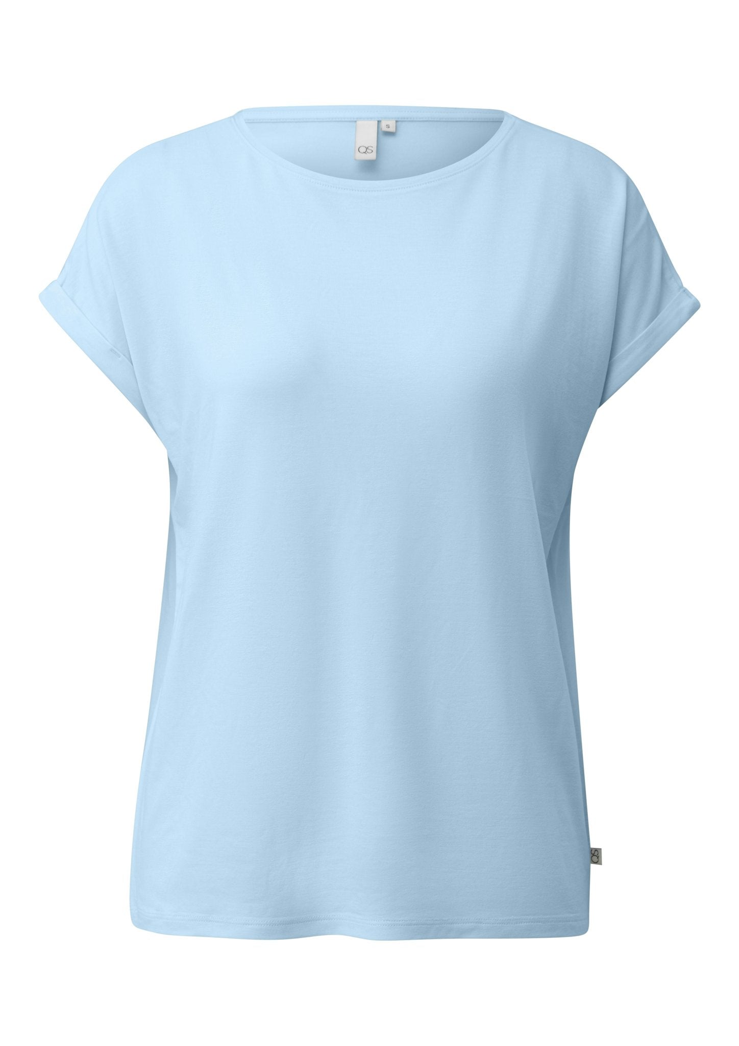 QS by S.Oliver Damen T-Shirts Blue