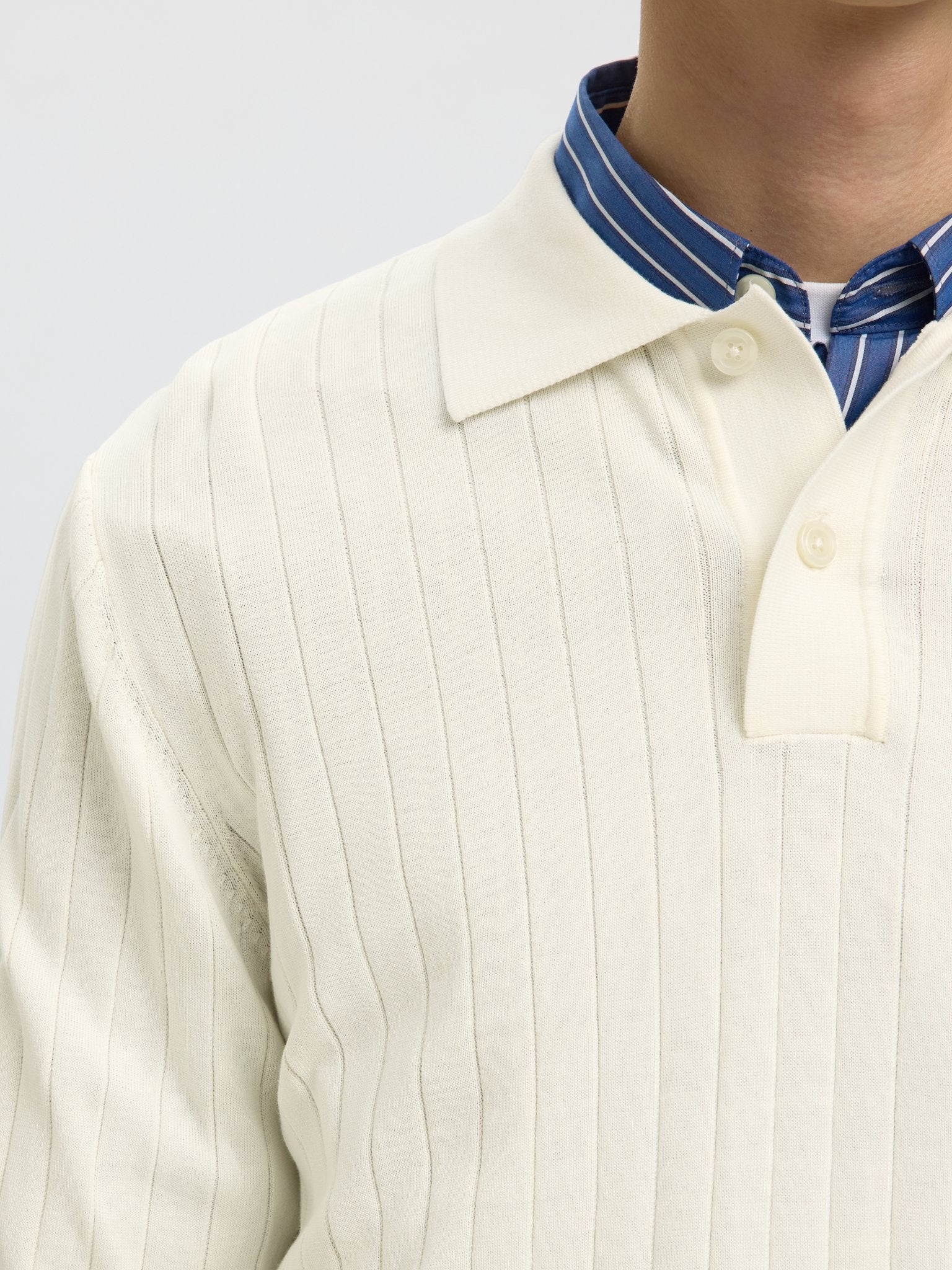 Selected homme Herren Pullover Egret