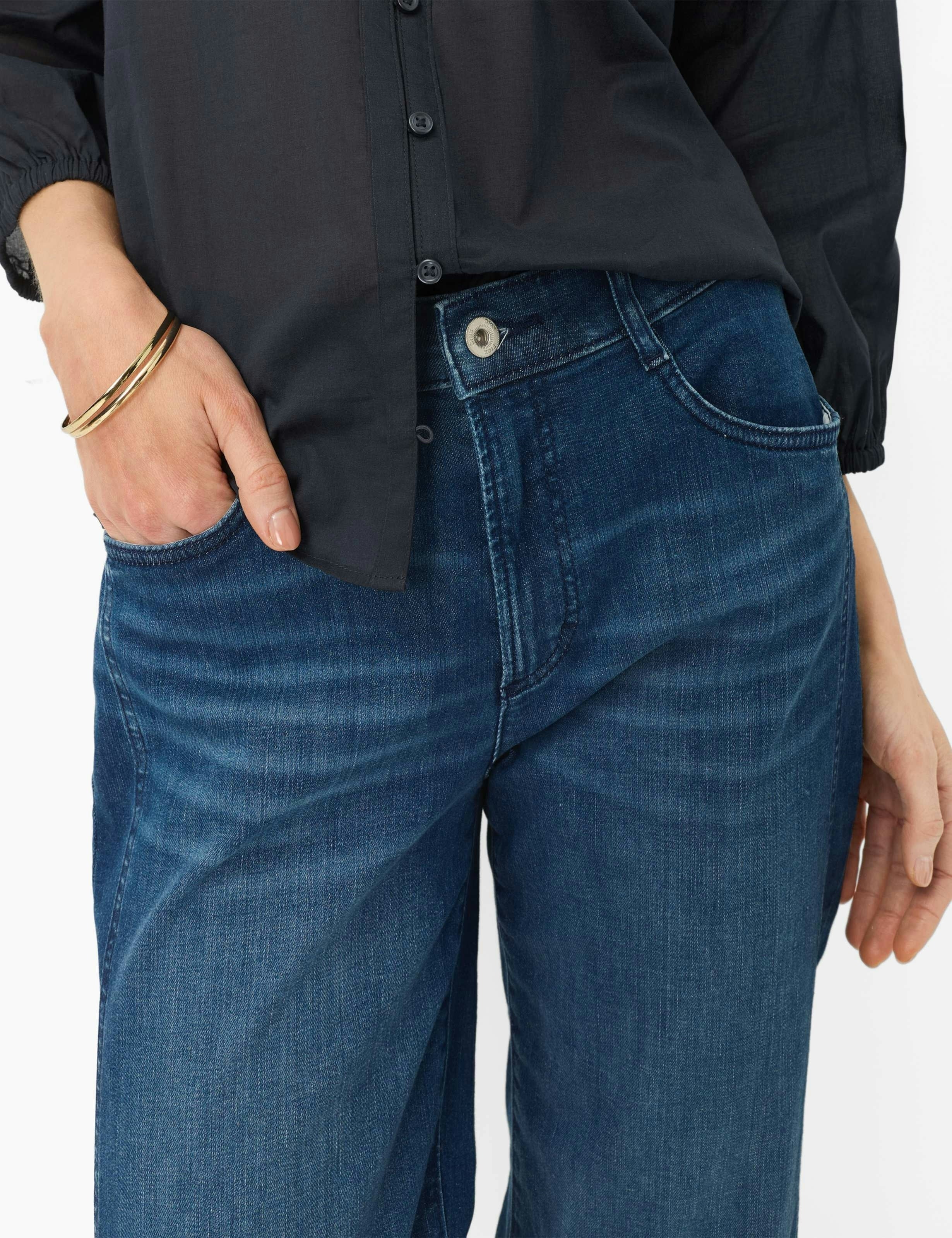 Brax Damen Jeans Used Regular Bl