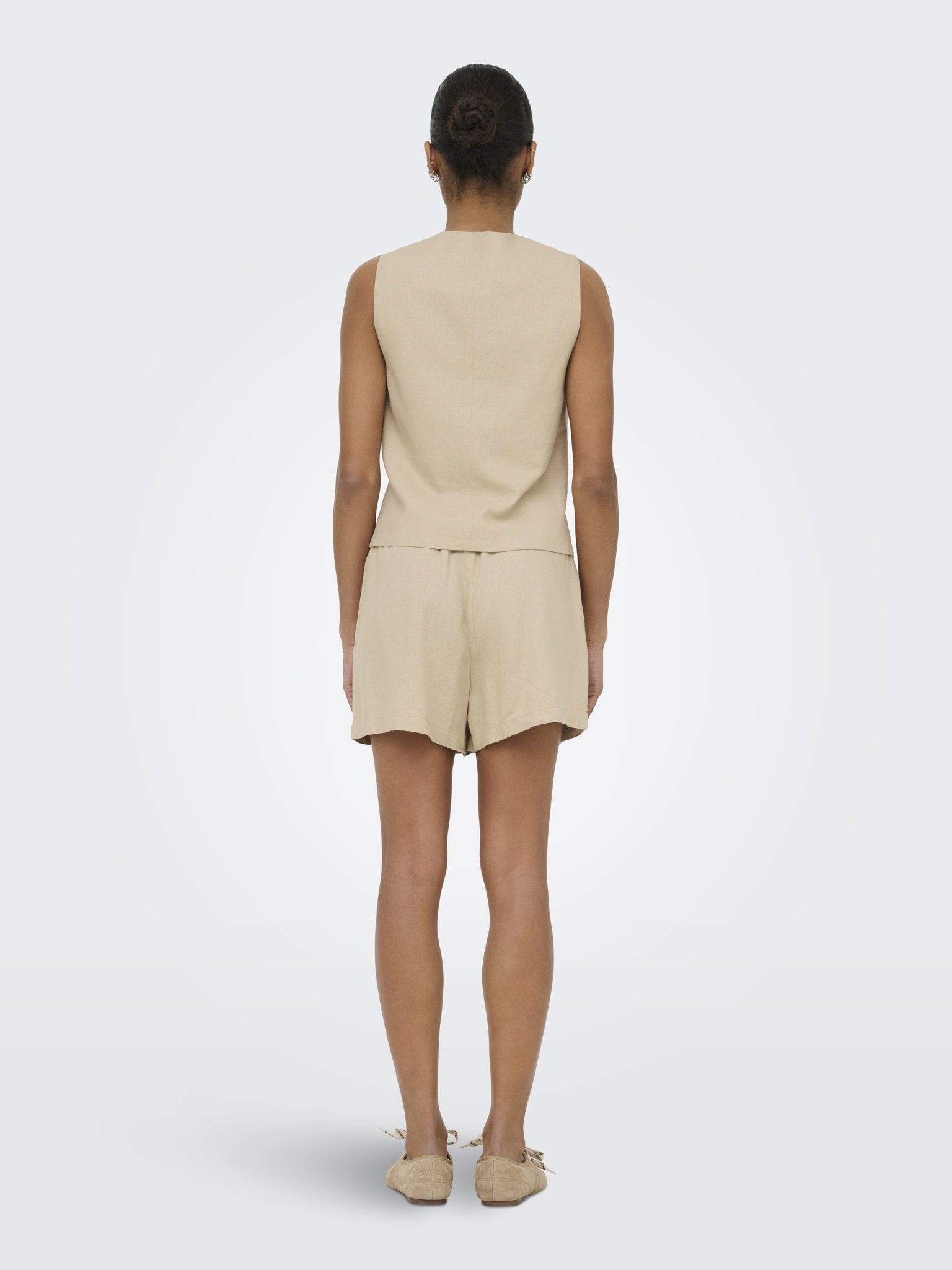 Only Damen Indoorwesten Oxford Tan