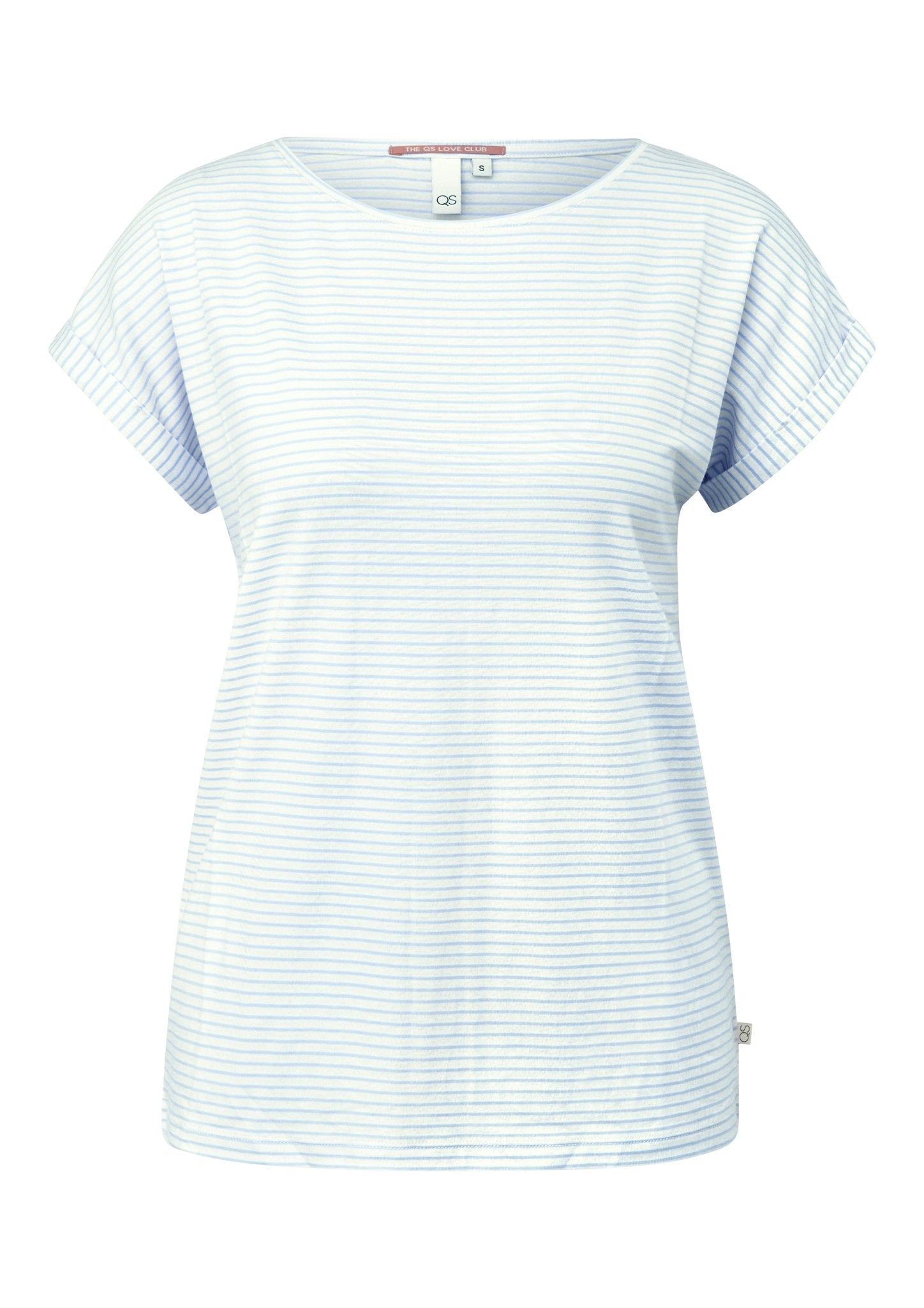 QS by S.Oliver Damen T-Shirts Blue