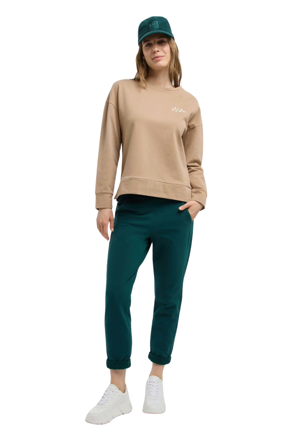 Elbsand Damen Hosen  Dark Ivy