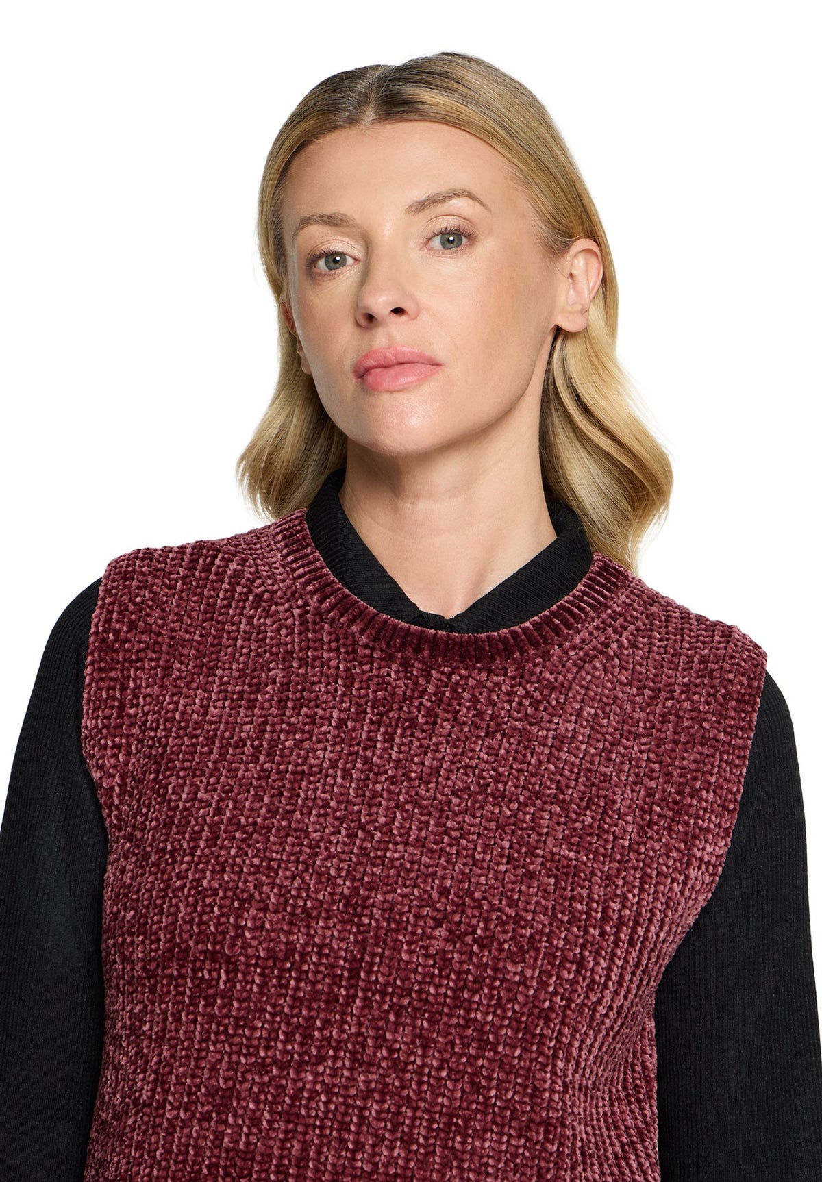 Betty & Co Damen Pullover Fall Burgundy
