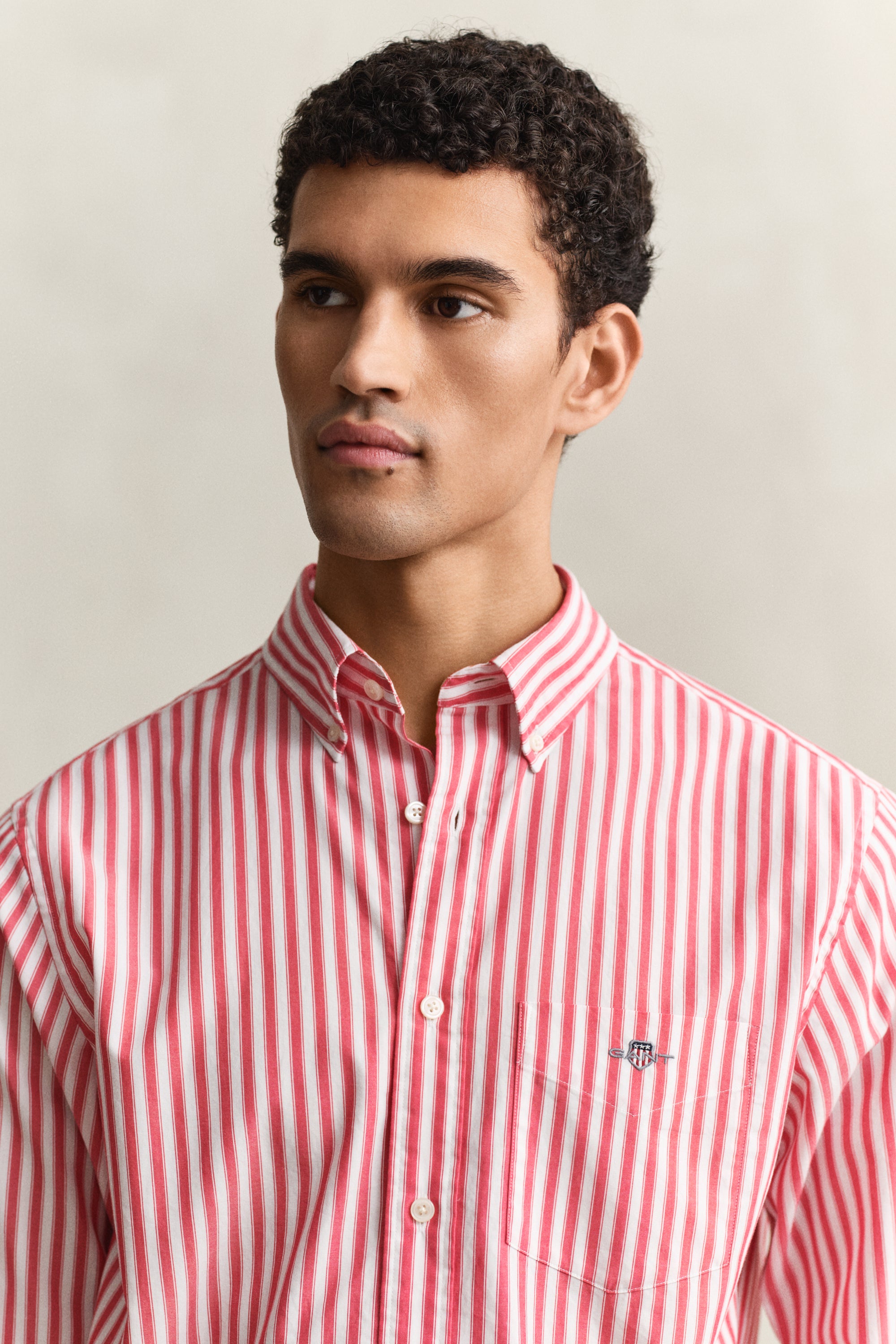 Gant Herren Hemden Rose Red