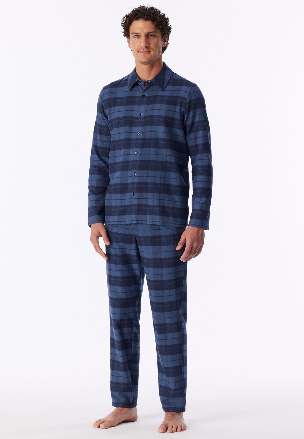 Schiesser Herren Faded Denim