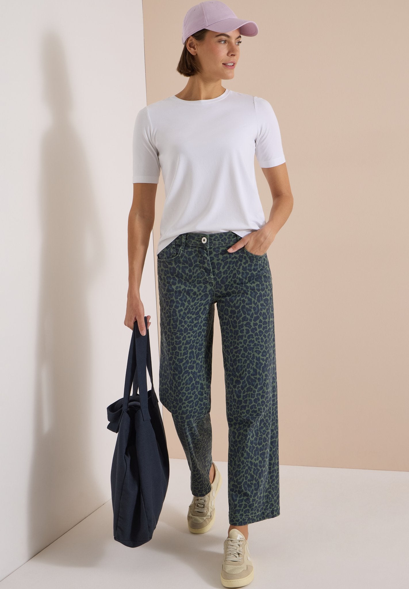 Cecil Damen Hosen  Dried Oli