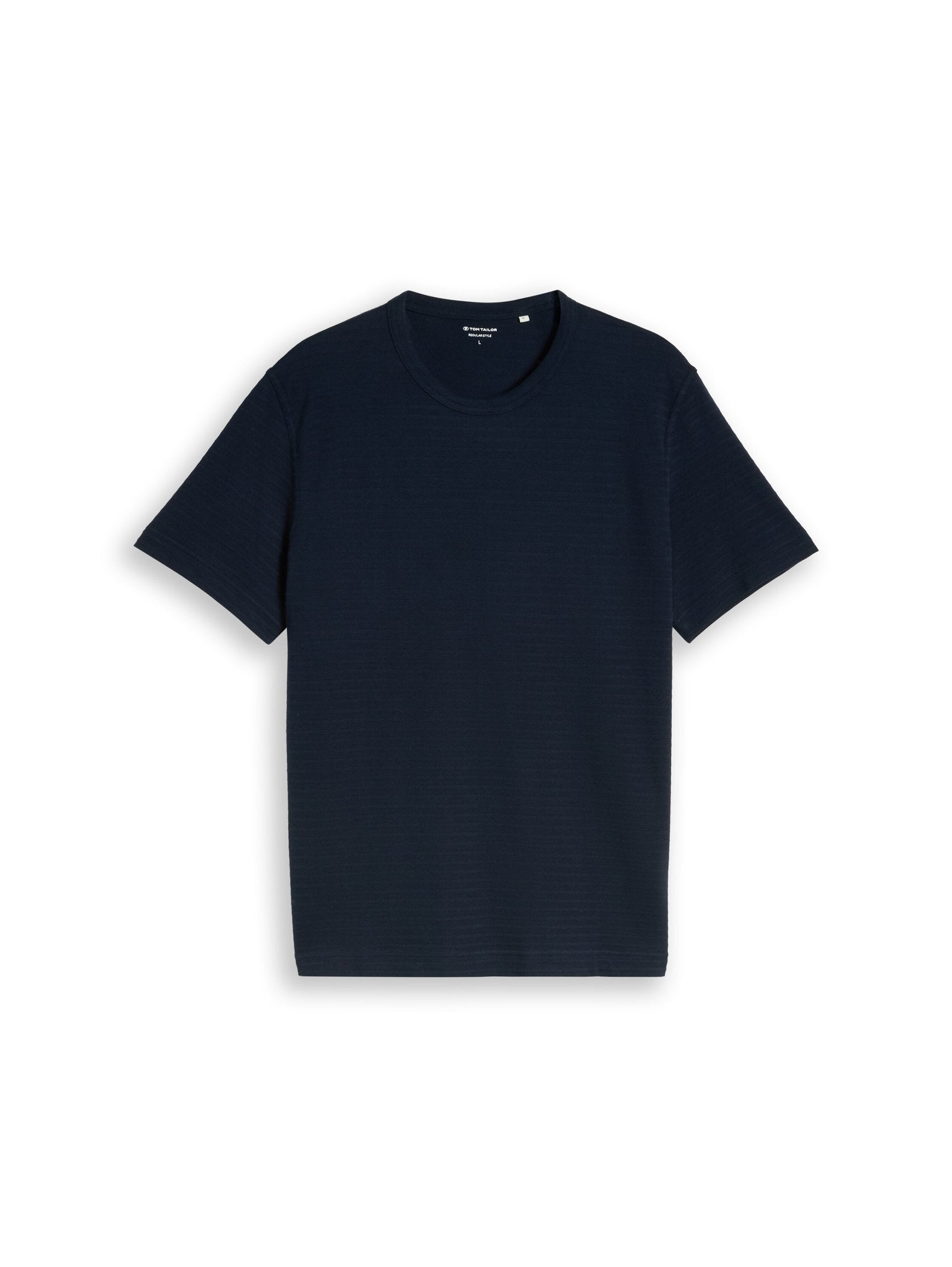 Tom Tailor Herren T-Shirts kurz Sky Captain Blu