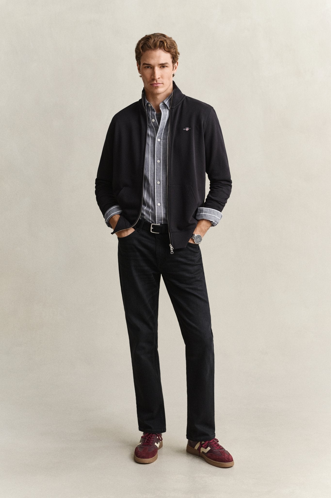 Gant Herren Hemden  Dark Indigo