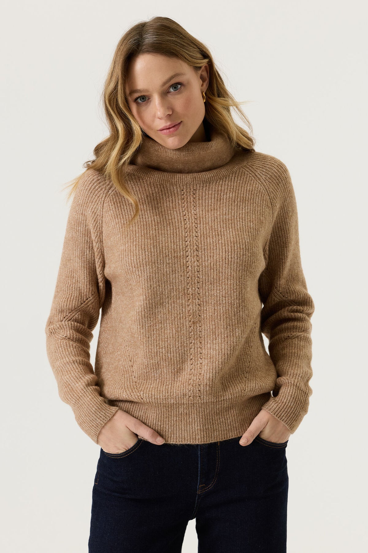 Garcia Damen Strickjacken Soft Taupe