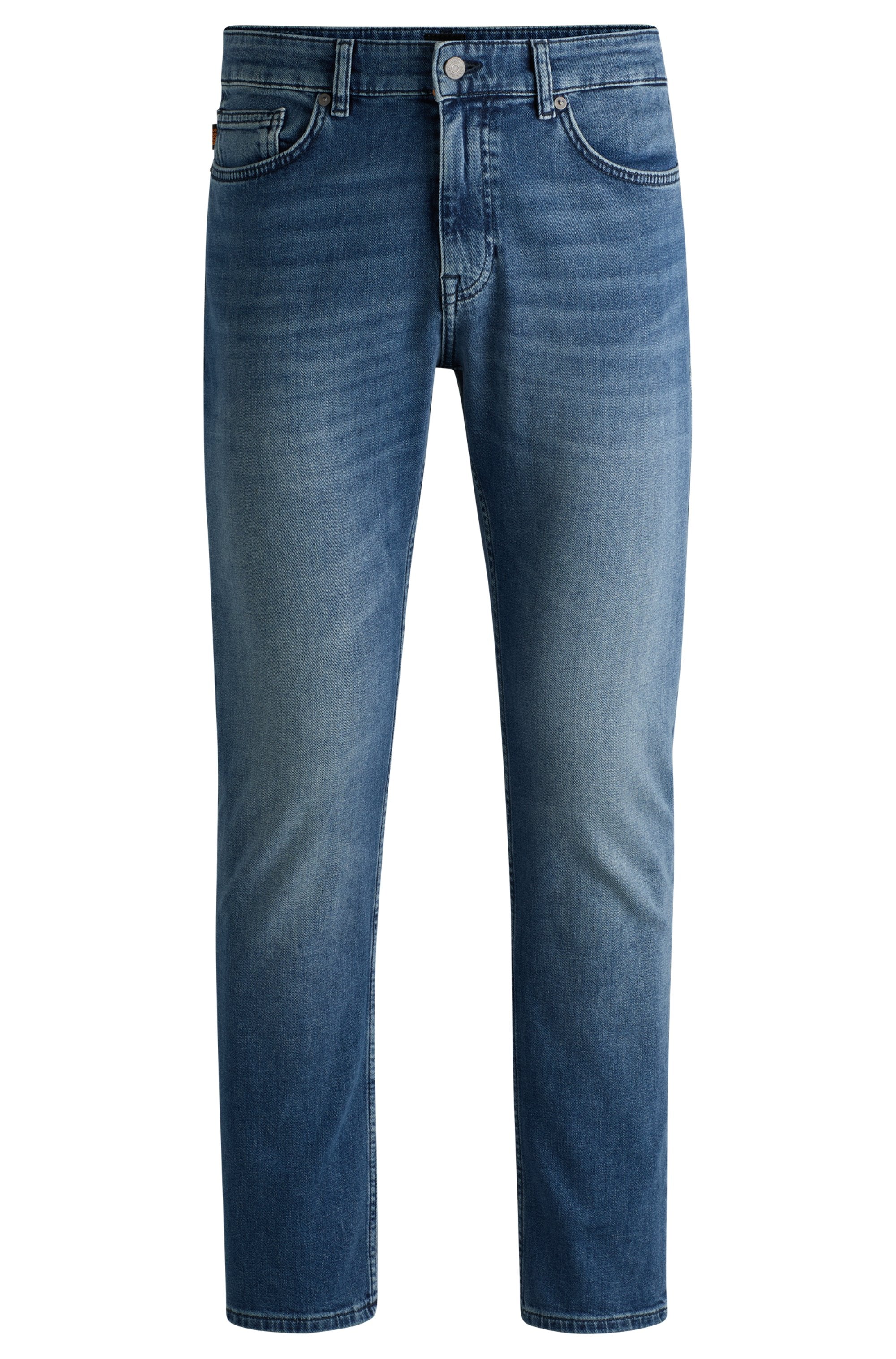 Boss Orange Herren Jeans Medium Blue