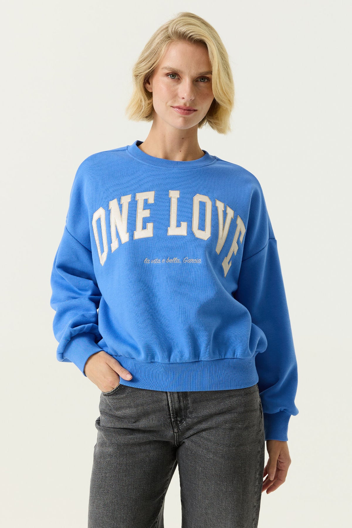 Garcia Damen Sweatshirts Ultramarine