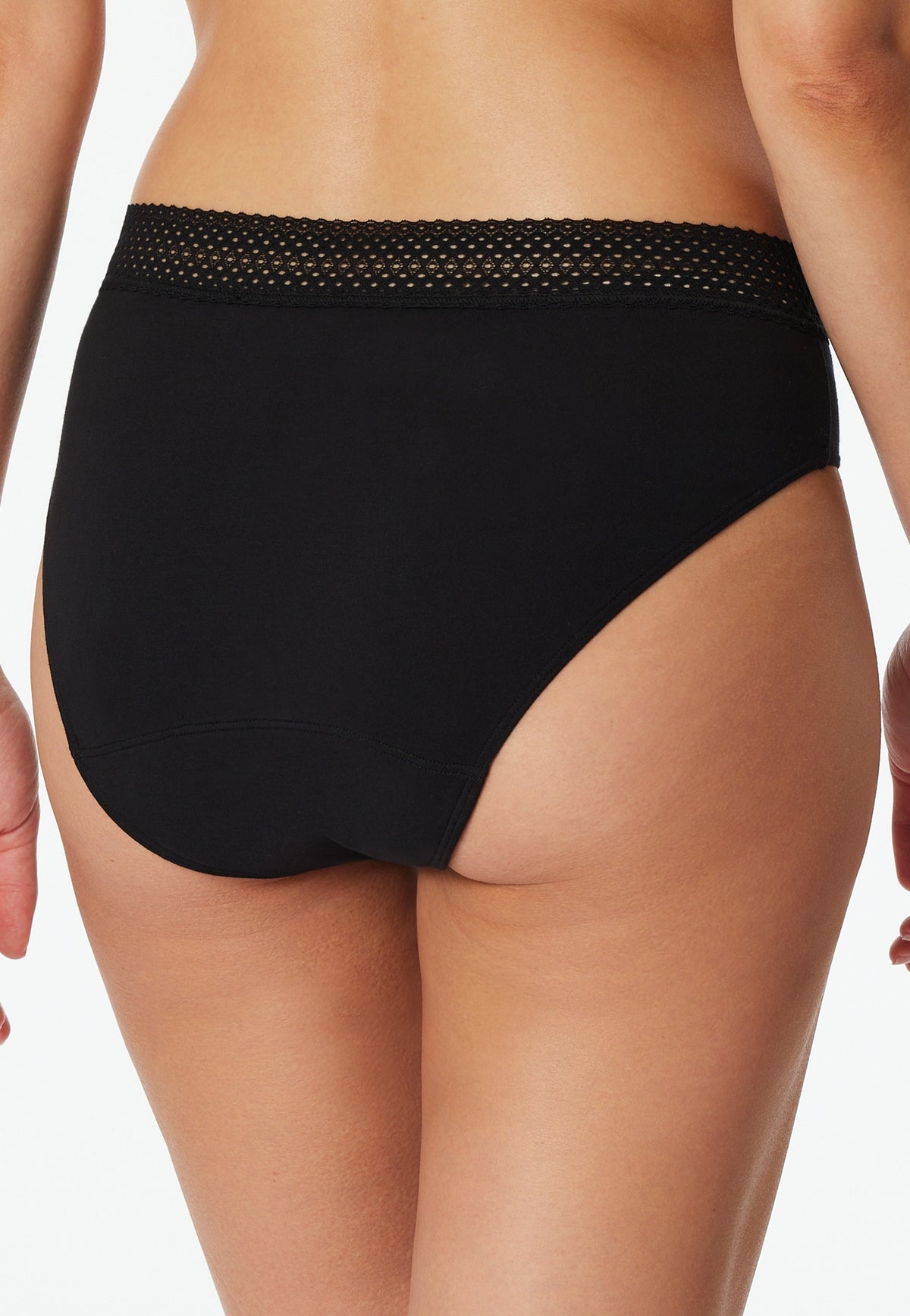 Schiesser Slip Schwarz