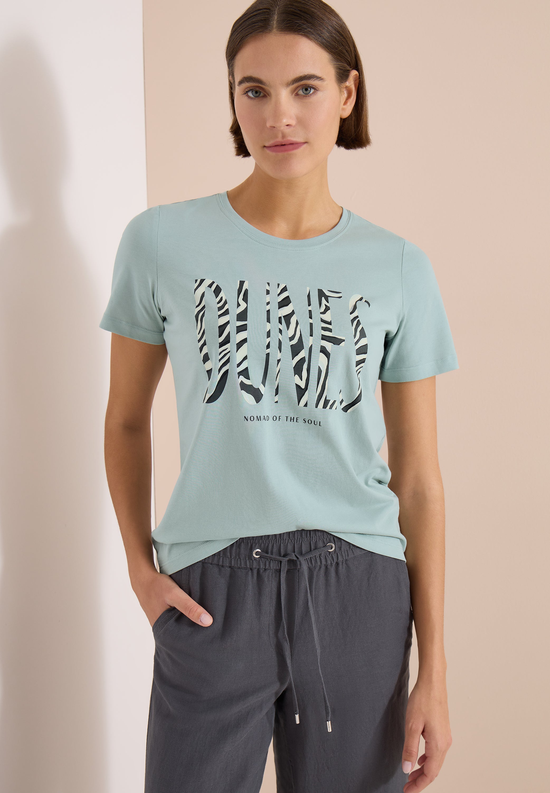 Cecil Damen T-Shirts Crystal M