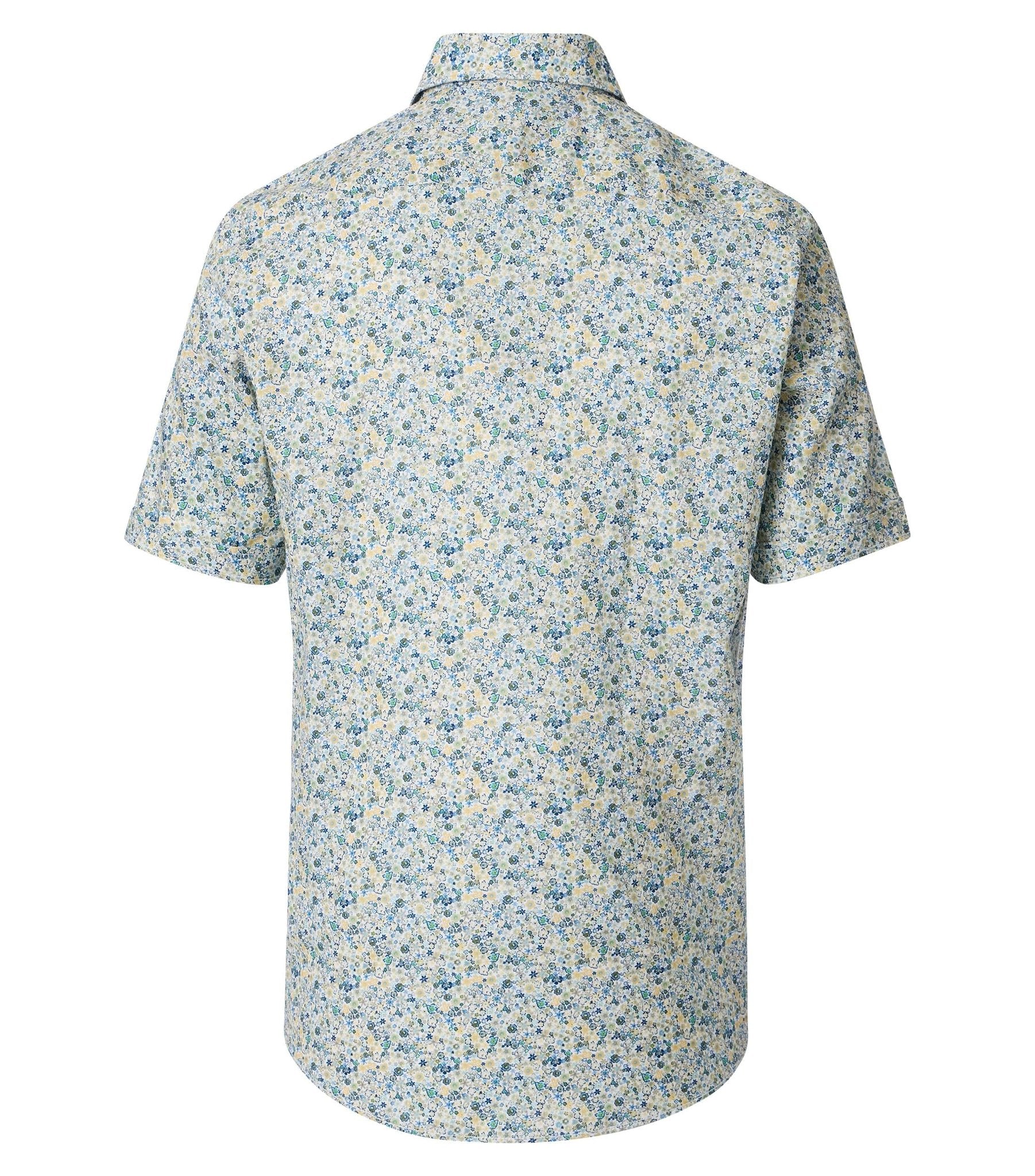 Casa Moda Herren Hemden kurz  Gruen