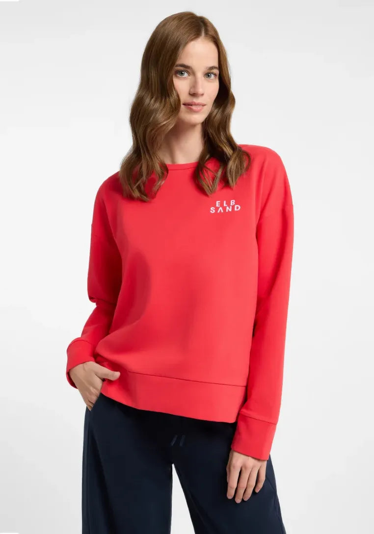 Elbsand Damen Sweatshirts Barberry