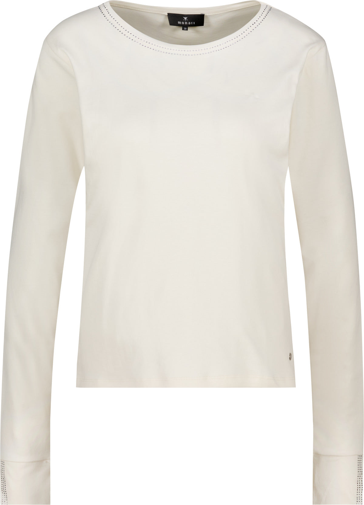 Monari Damen T-Shirts Antique Whi