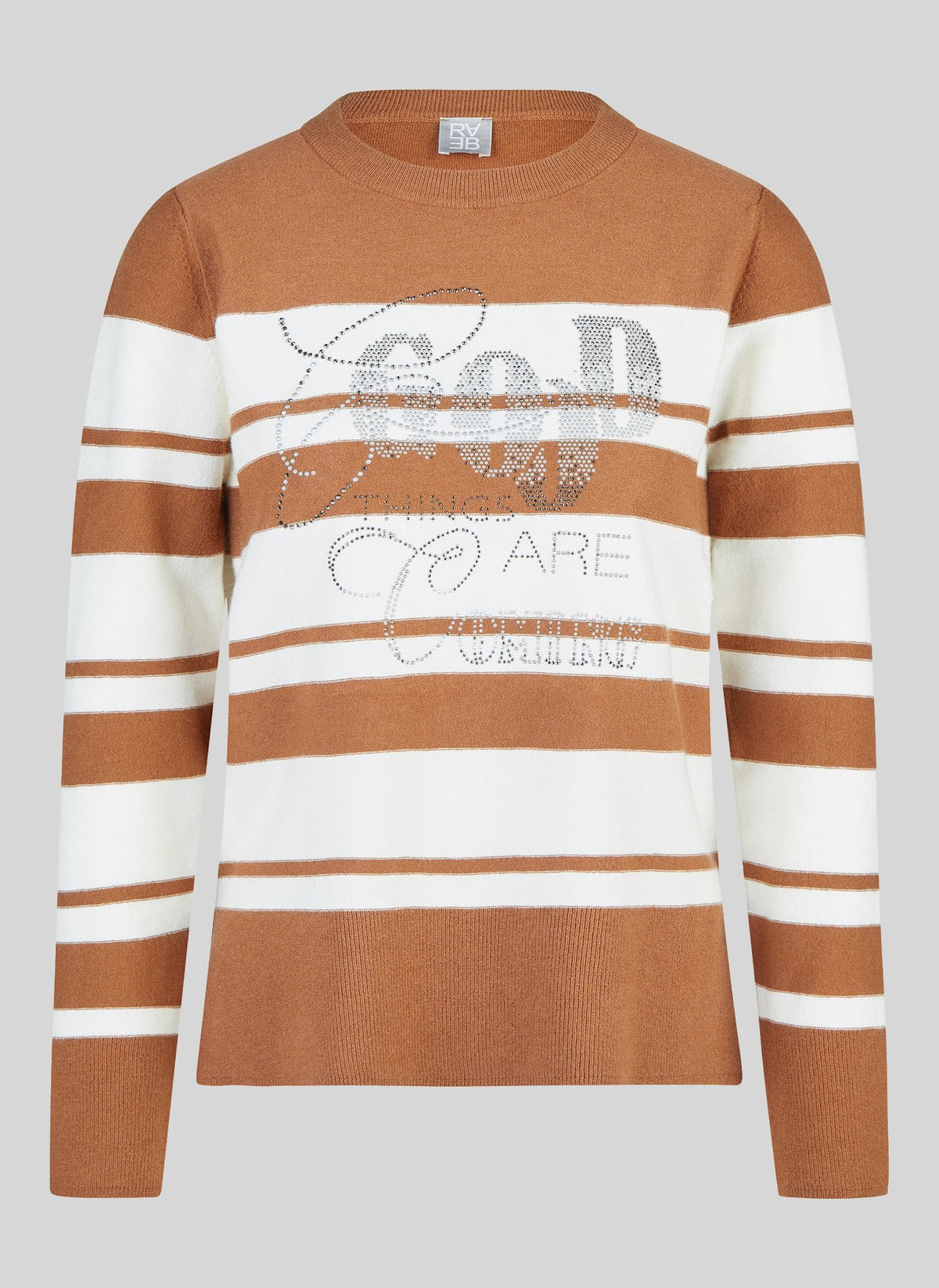 Rabe Damen Pullover Cognac