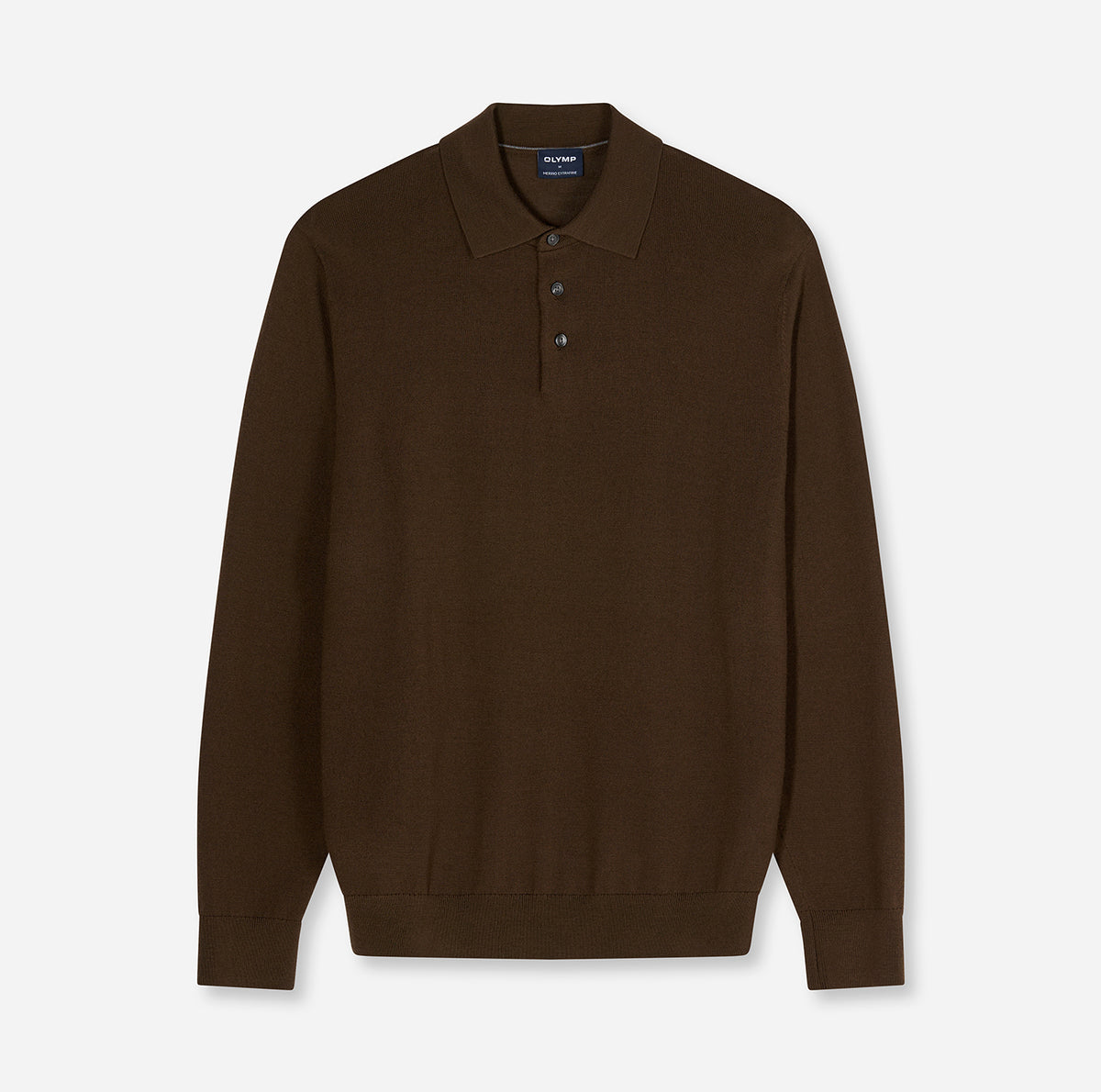 Olymp Herren Pullover  Schwarzbraun