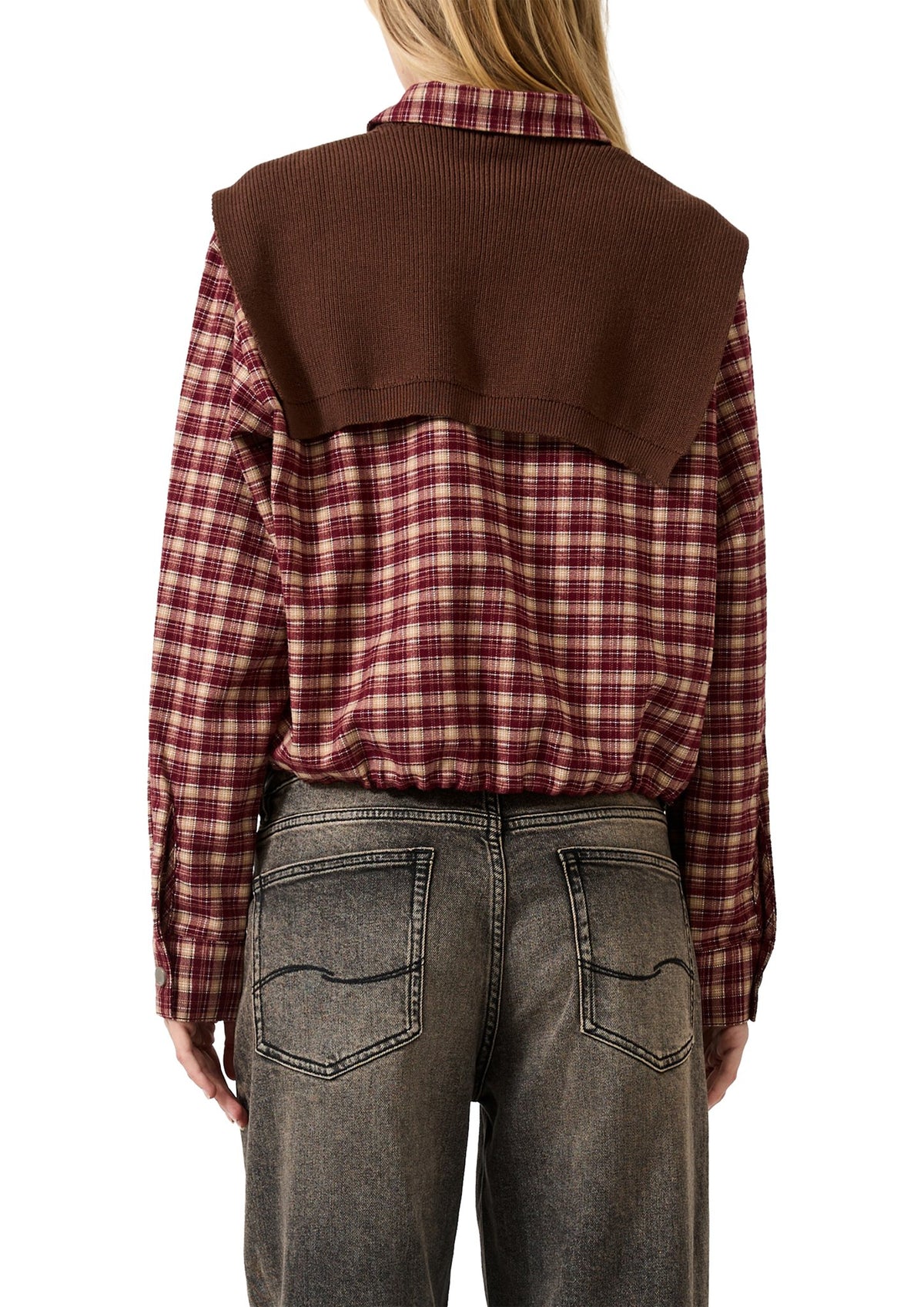 QS by S.Oliver Damen Blusen N Red