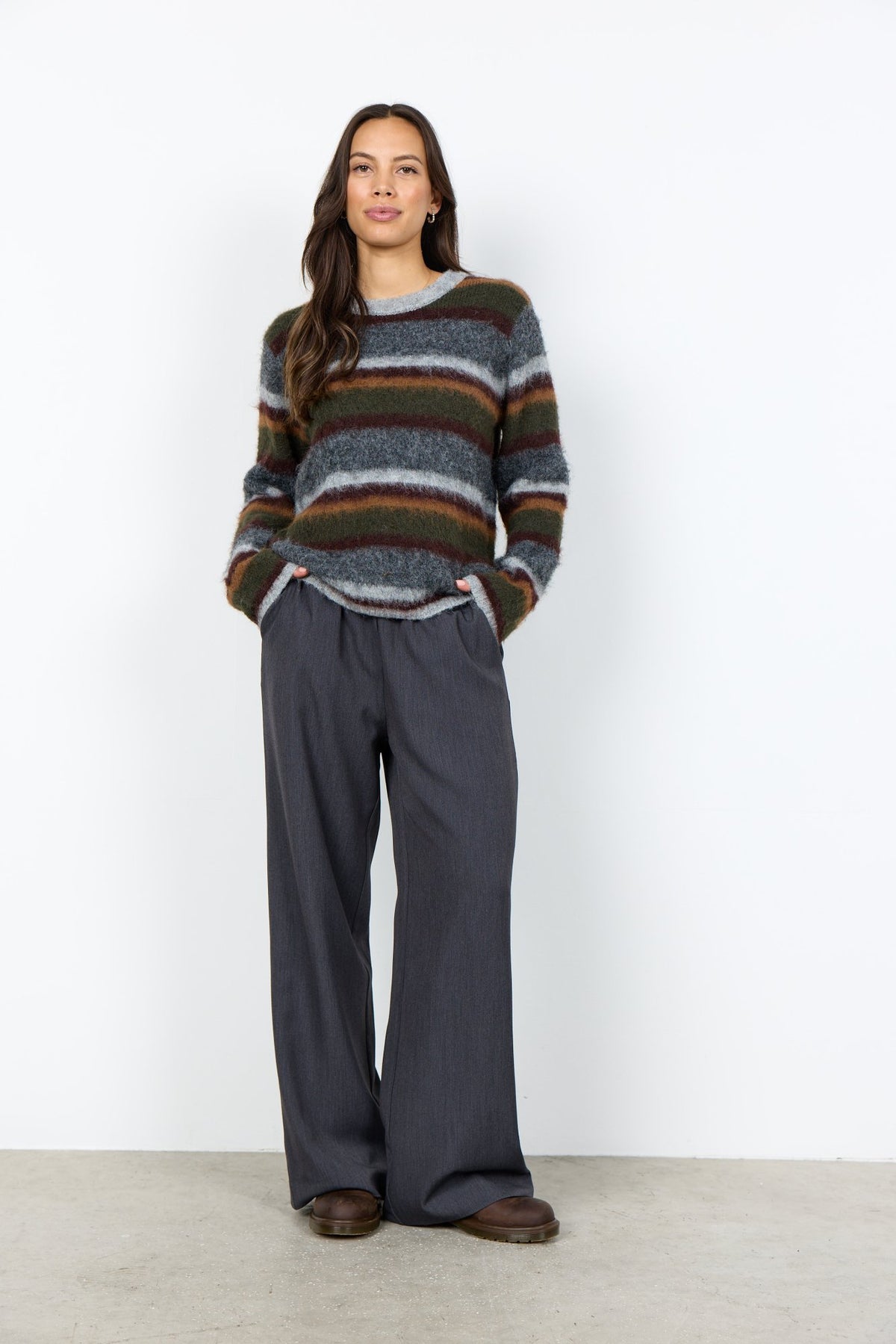 Soya Concept Damen Pullover Forest Night Me