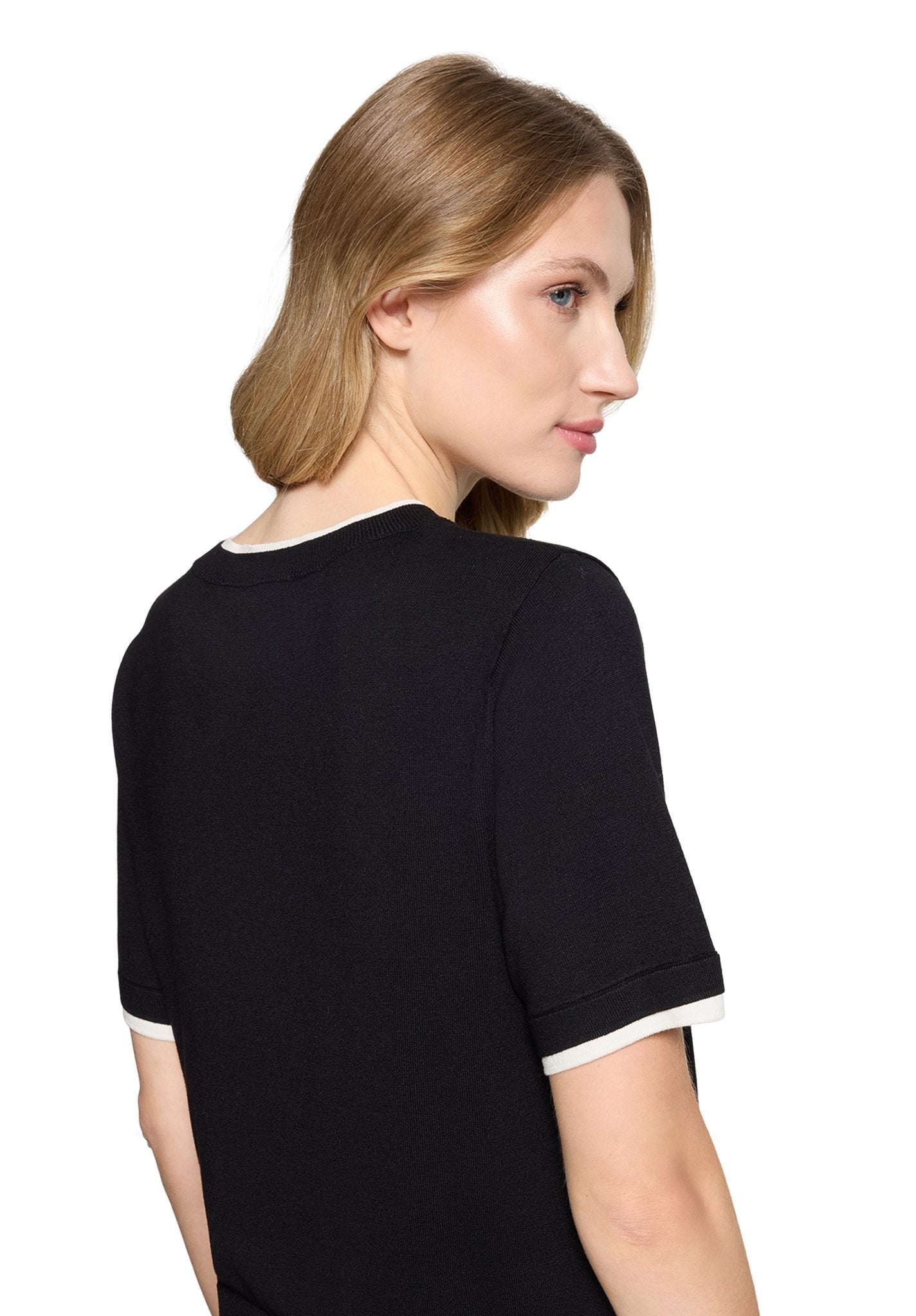 Betty & Co Damen Pullover Black/Cream