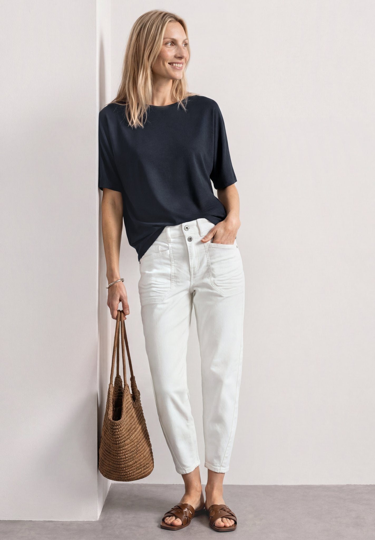 Street One Damen T-Shirts Darkest B