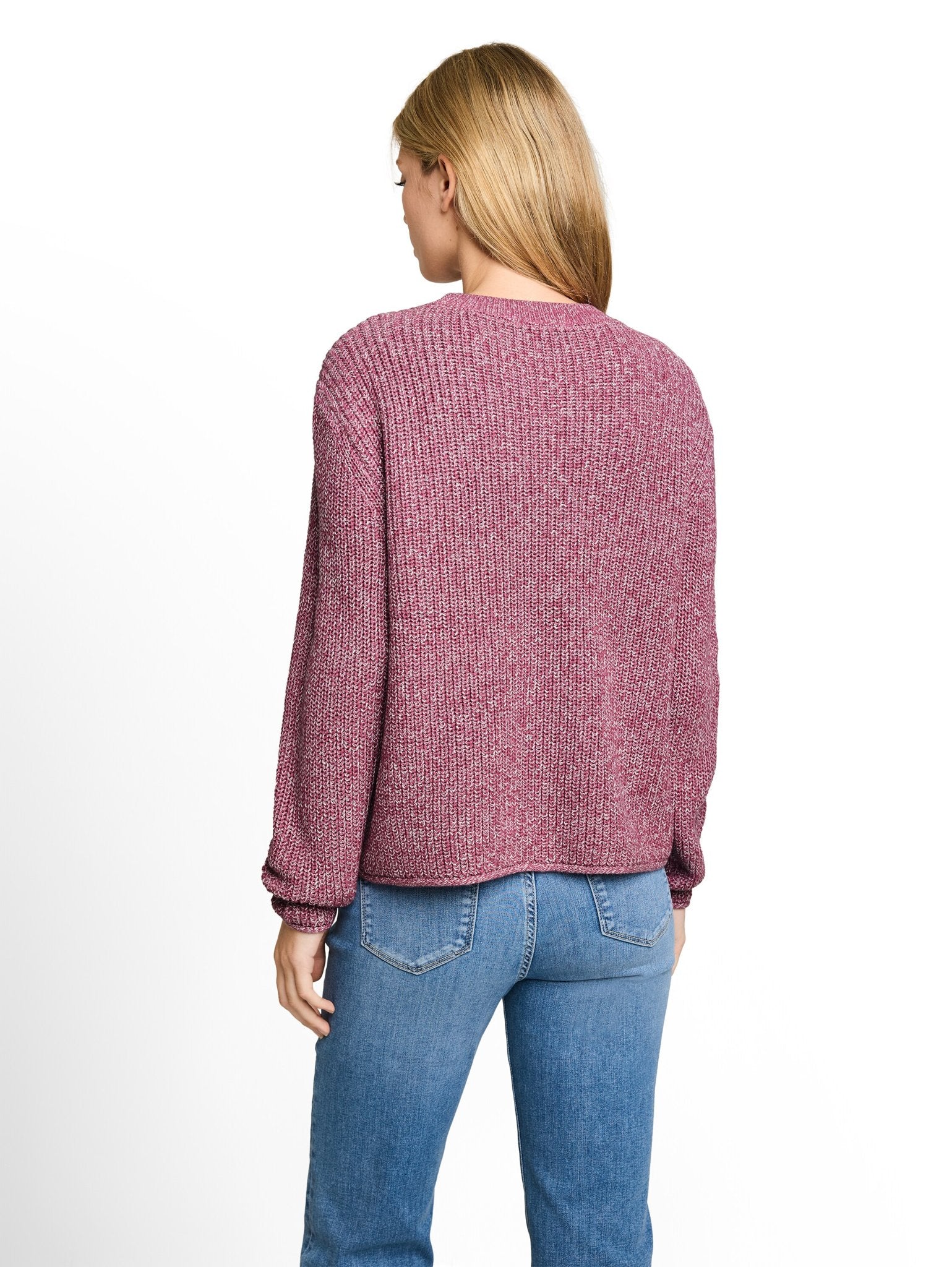 Tom Tailor denim Damen Pullover Dusty Berry Mou