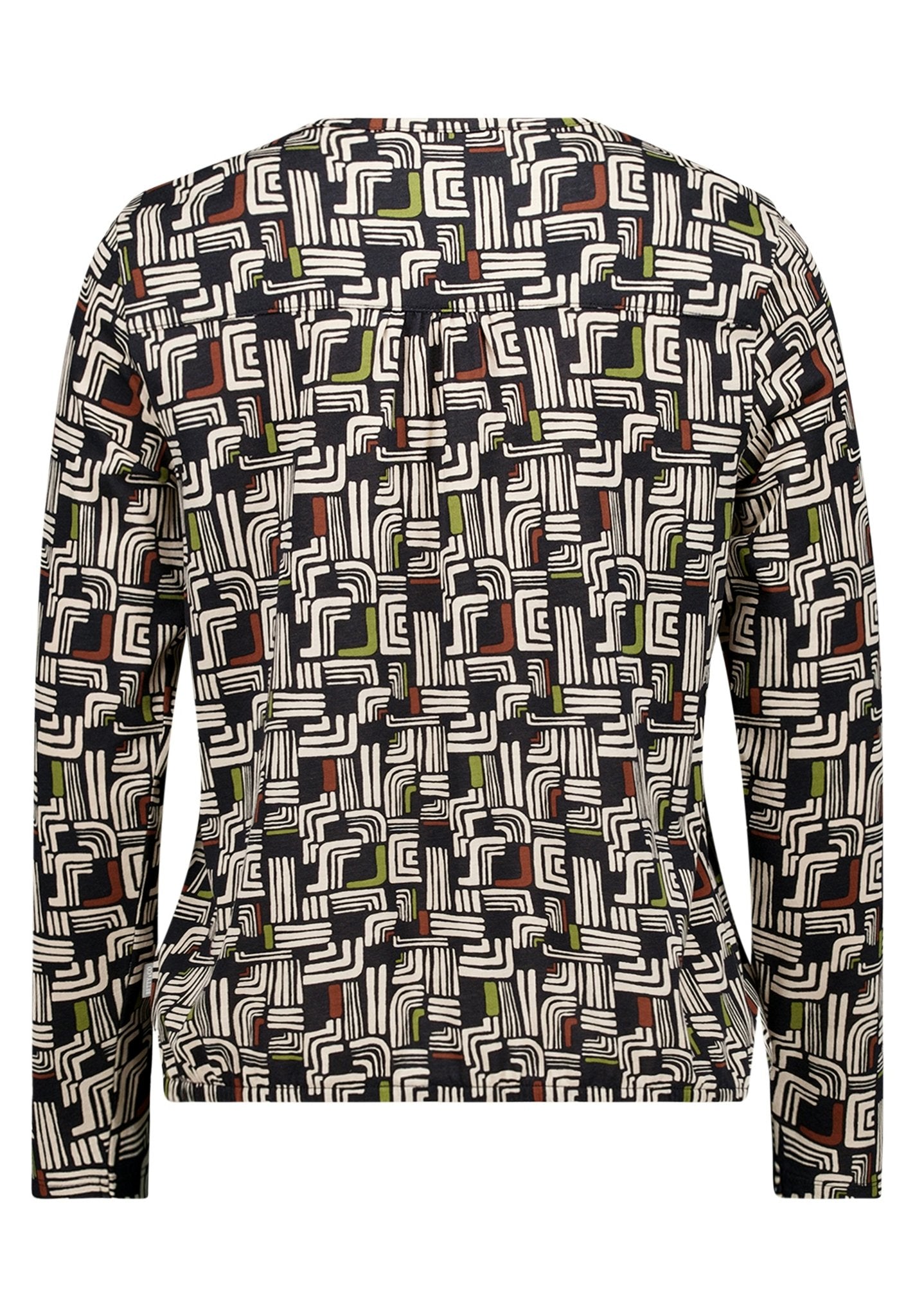 Betty & Co Damen T-Shirts Black/Cream