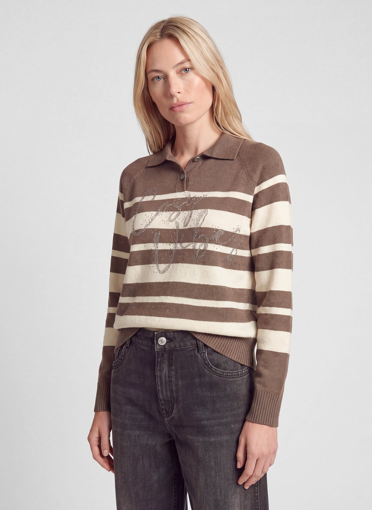 Rabe Damen Pullover Taupe