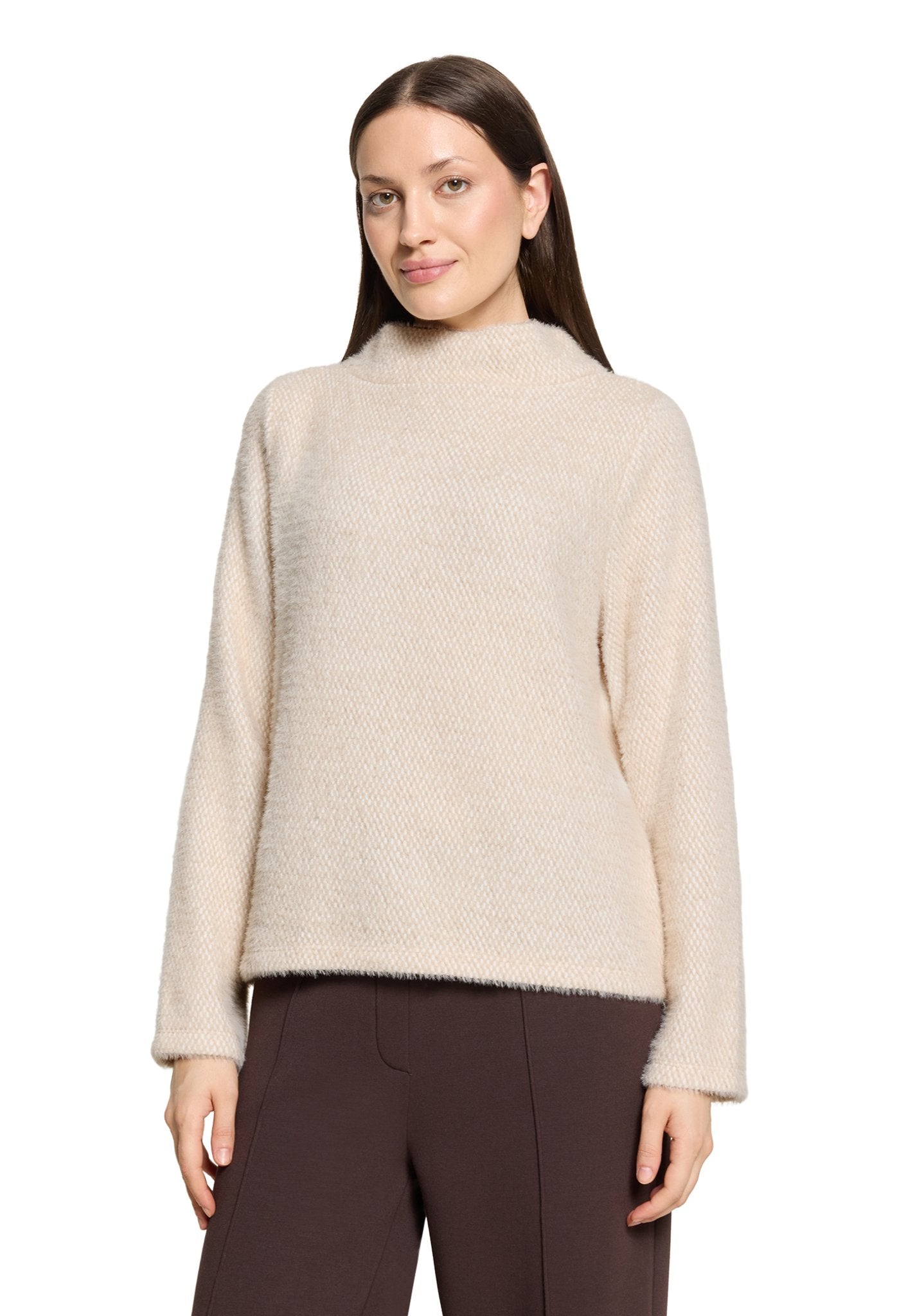 Cartoon Damen Sweatshirts Cream/Beige