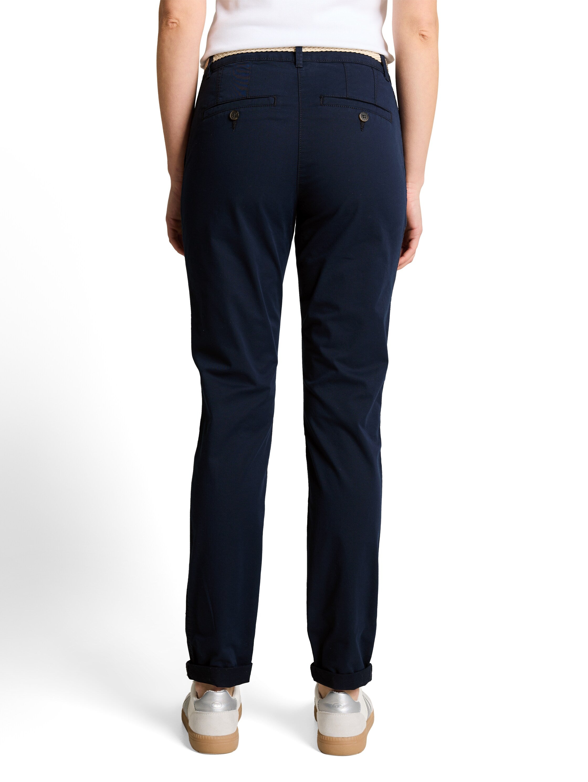Tom Tailor Damen Hosen Sky Captain Blu