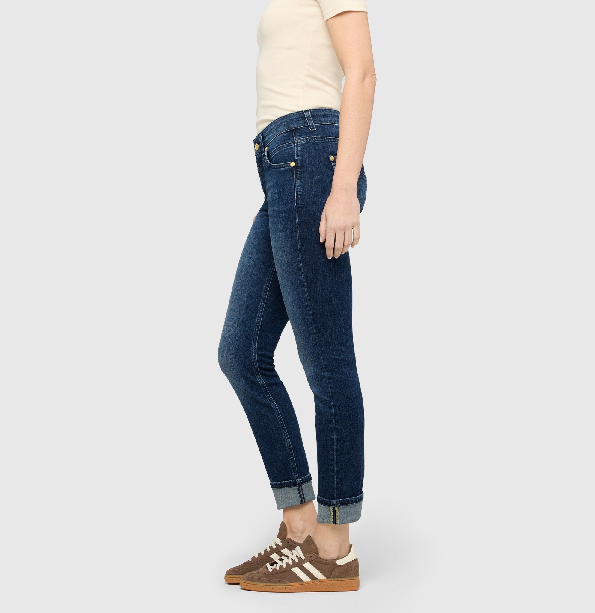 Mac Damen Jeans Authentic Blue